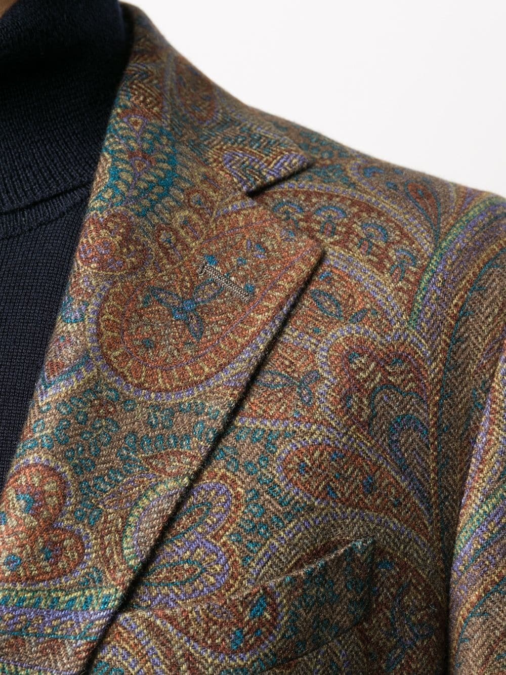 paisley blazer - 5