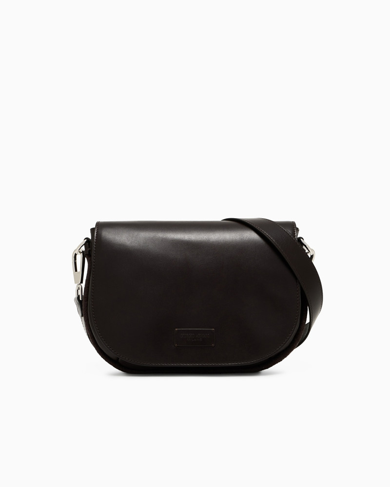 MEDIUM NAPPA-LEATHER AND ROPE STRAP 1