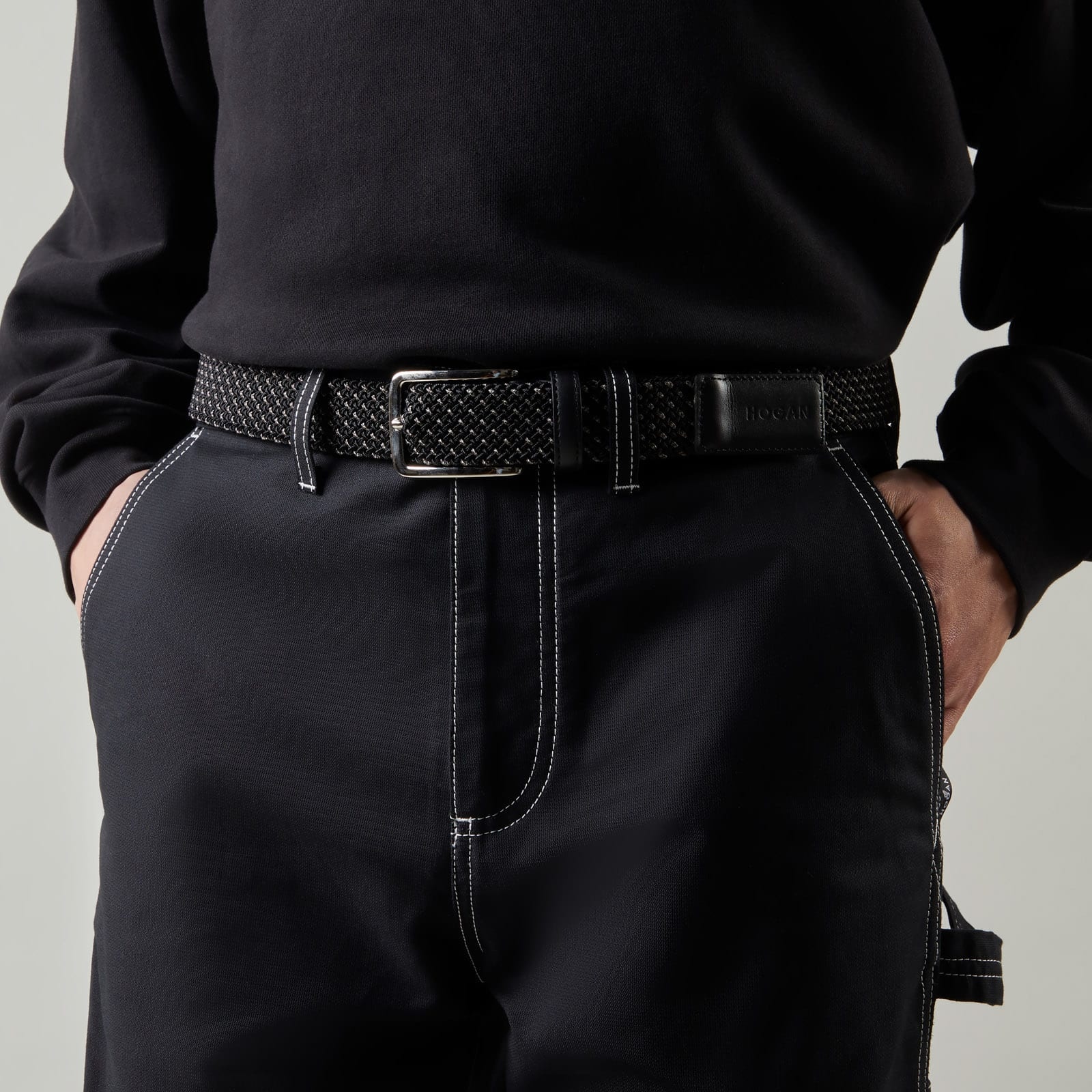 Belt Black Grey - 3