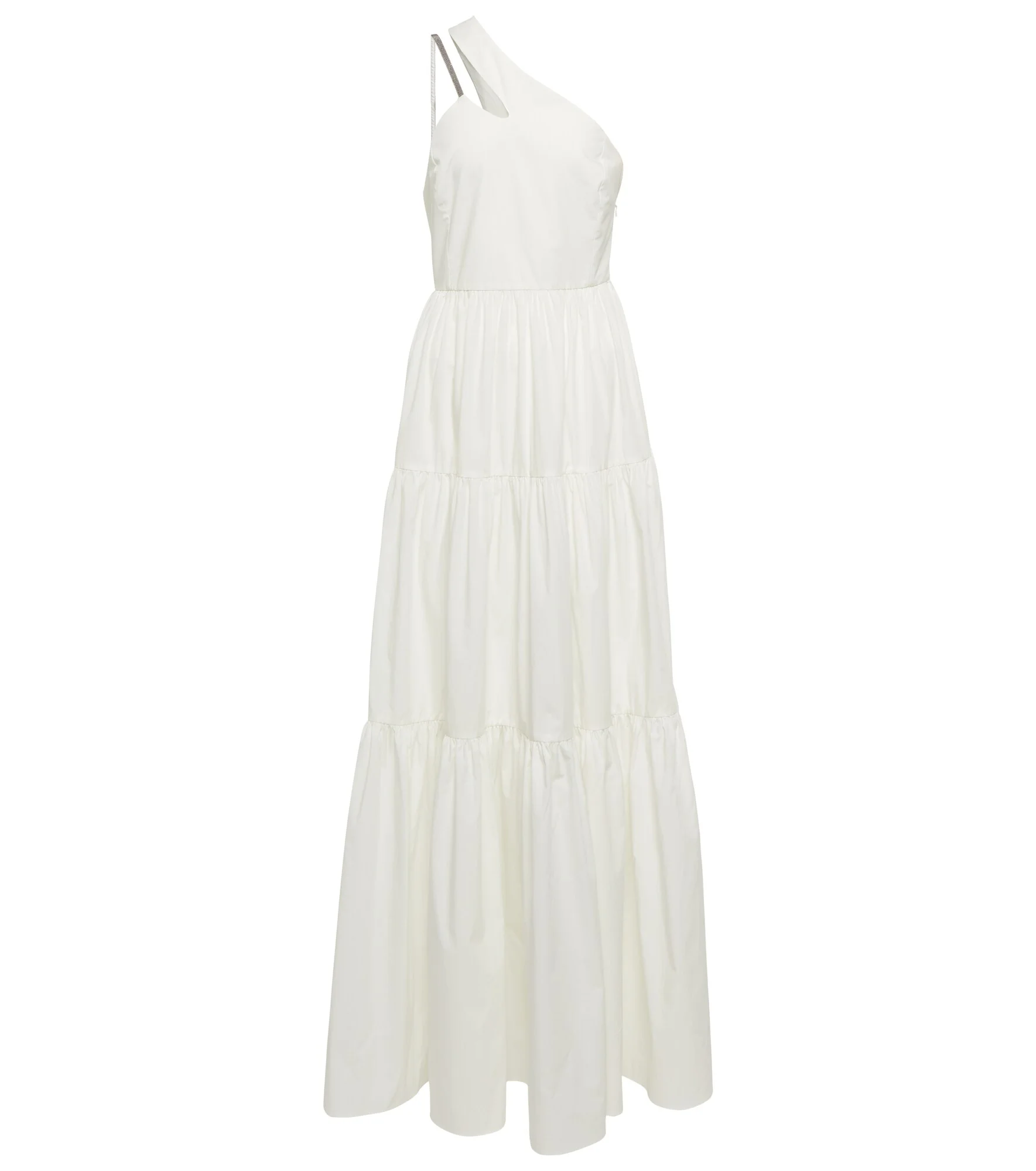 Embellished one-shoulder maxi dress - 1