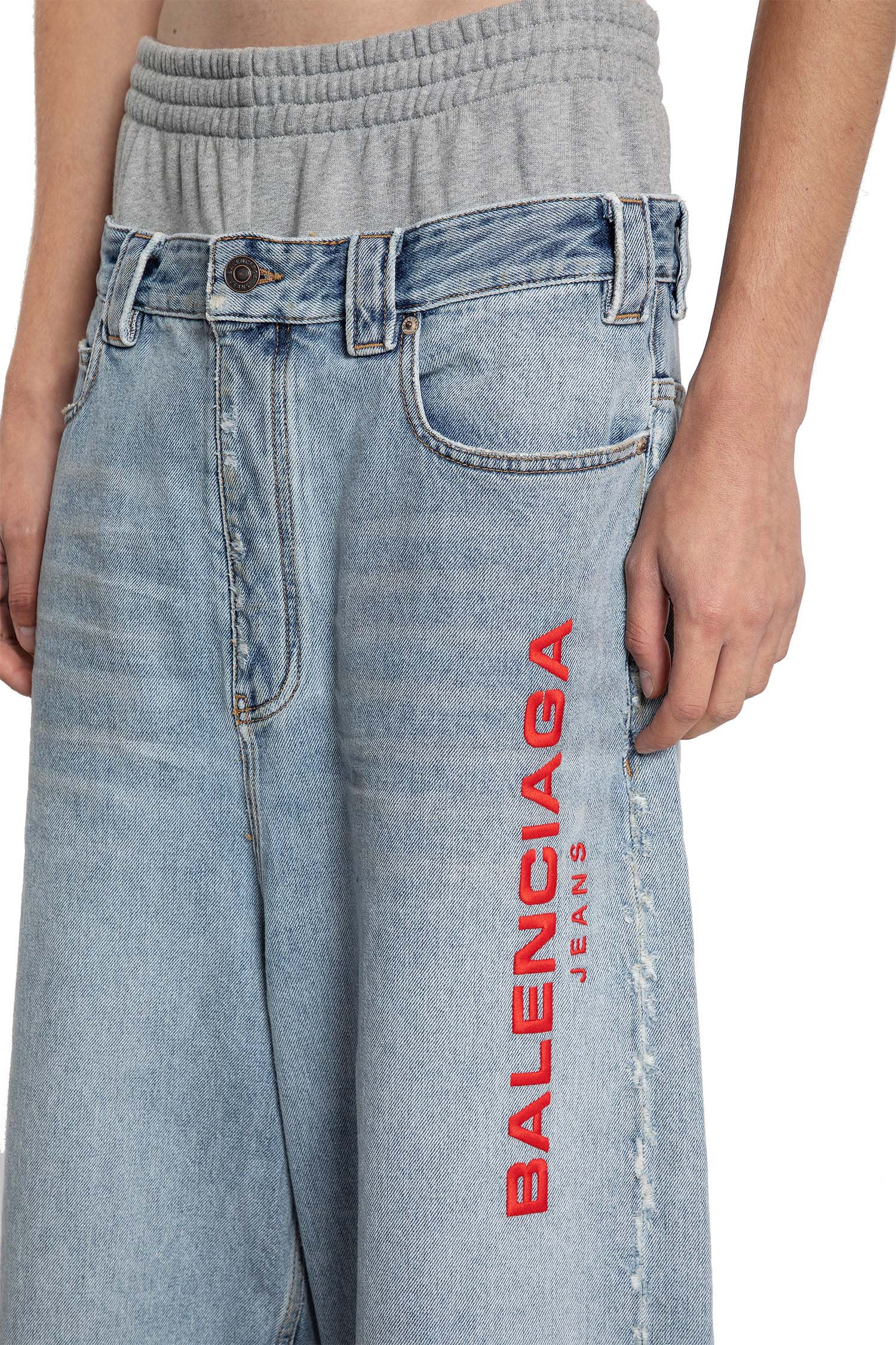 Patched-Molleton-Baggy-Pants - 4