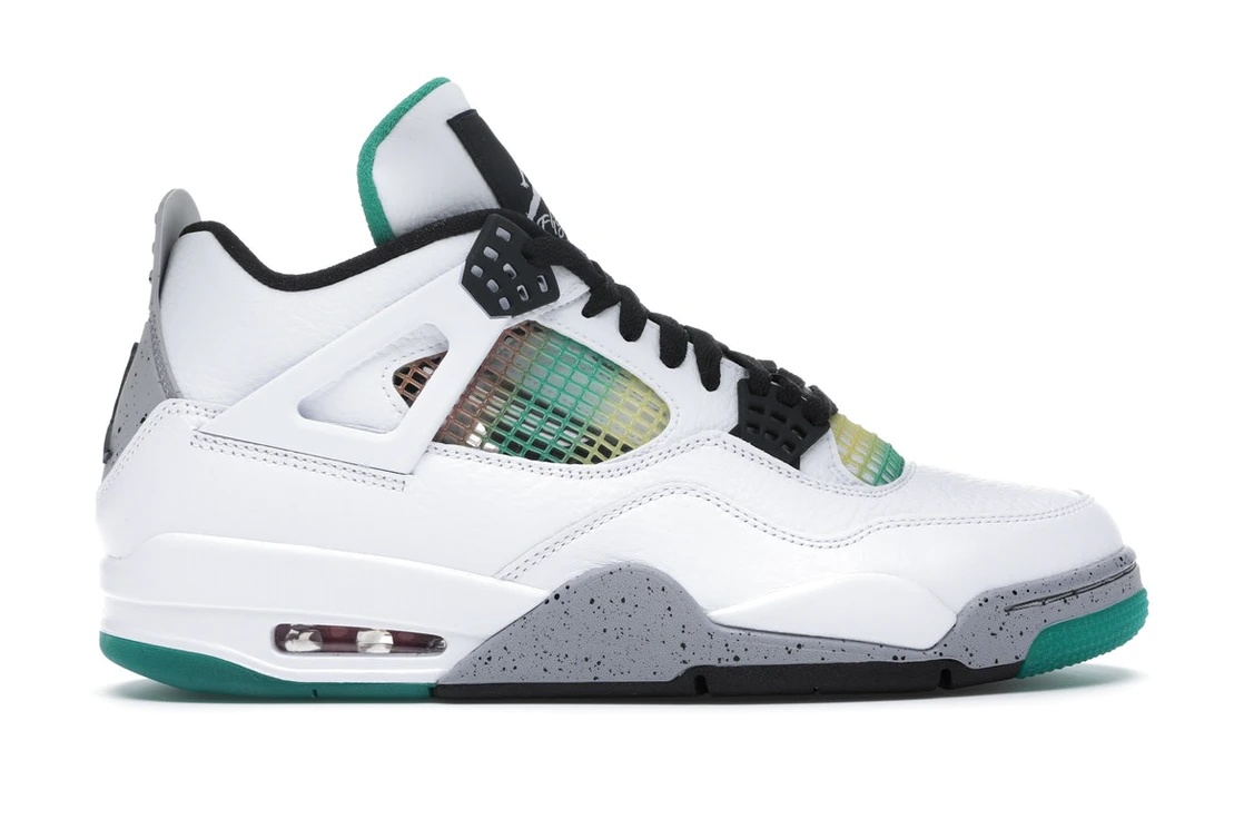 Jordan 4 Retro Lucid Green Rasta (W) - 1