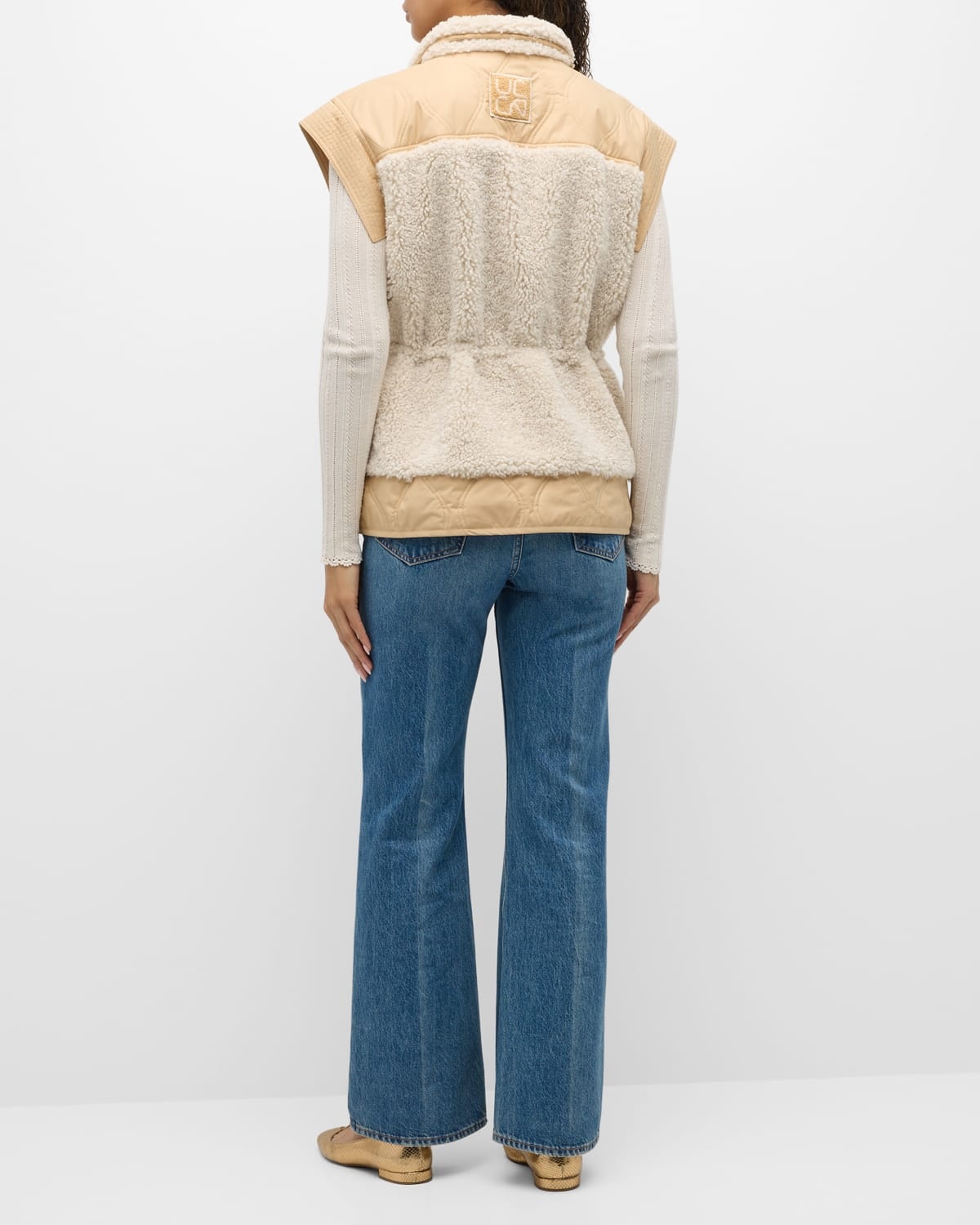 Shiloh Faux Shearling Vest - 4