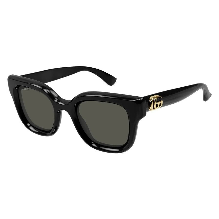 Gucci Grey Square Ladies Sunglasses GG1828S 001 49 - 2