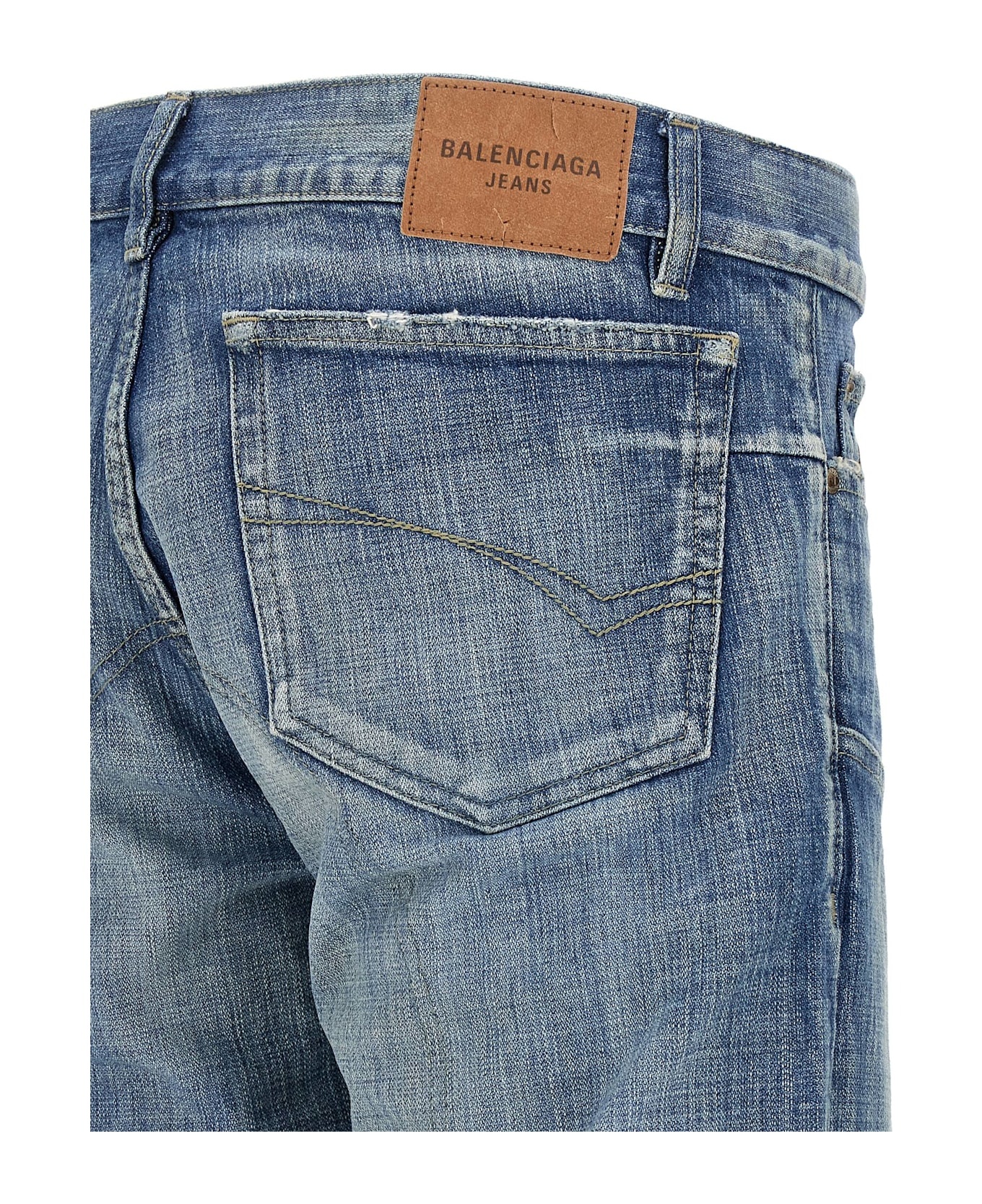 【関税込み】balenciaga RELIEF STITCHING JEANS BALENCIAGA Relief Stitching Jeans | italist | REVERSIBLE