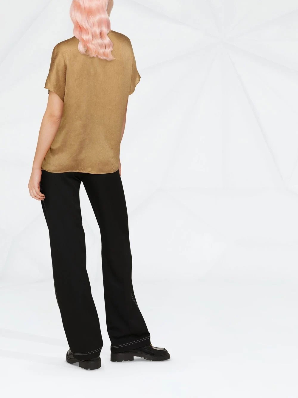 round neck T-shirt - 4