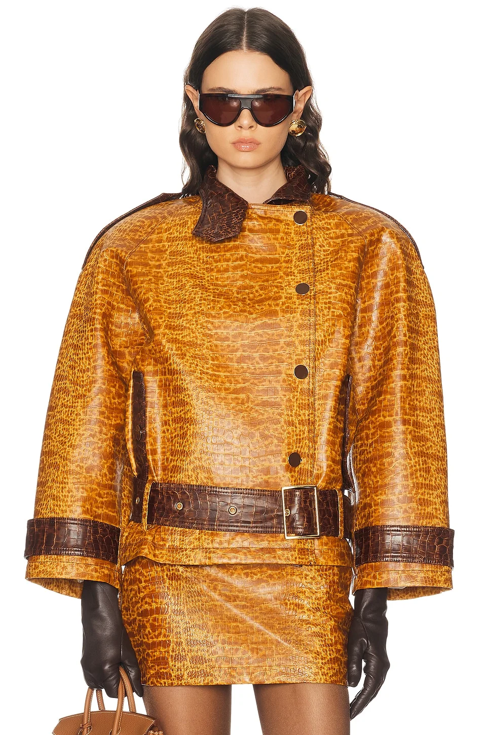 Crop Trench Jacket - 1