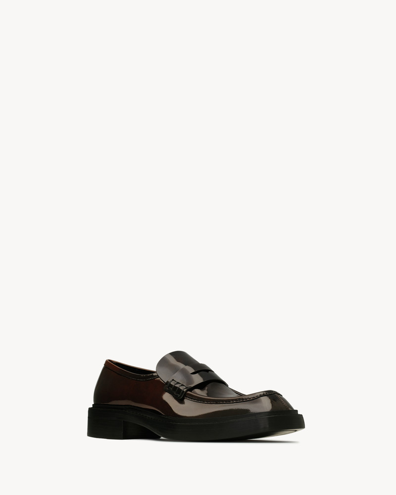 HARVEY LOAFERS IN GLAZED LEATHER 3