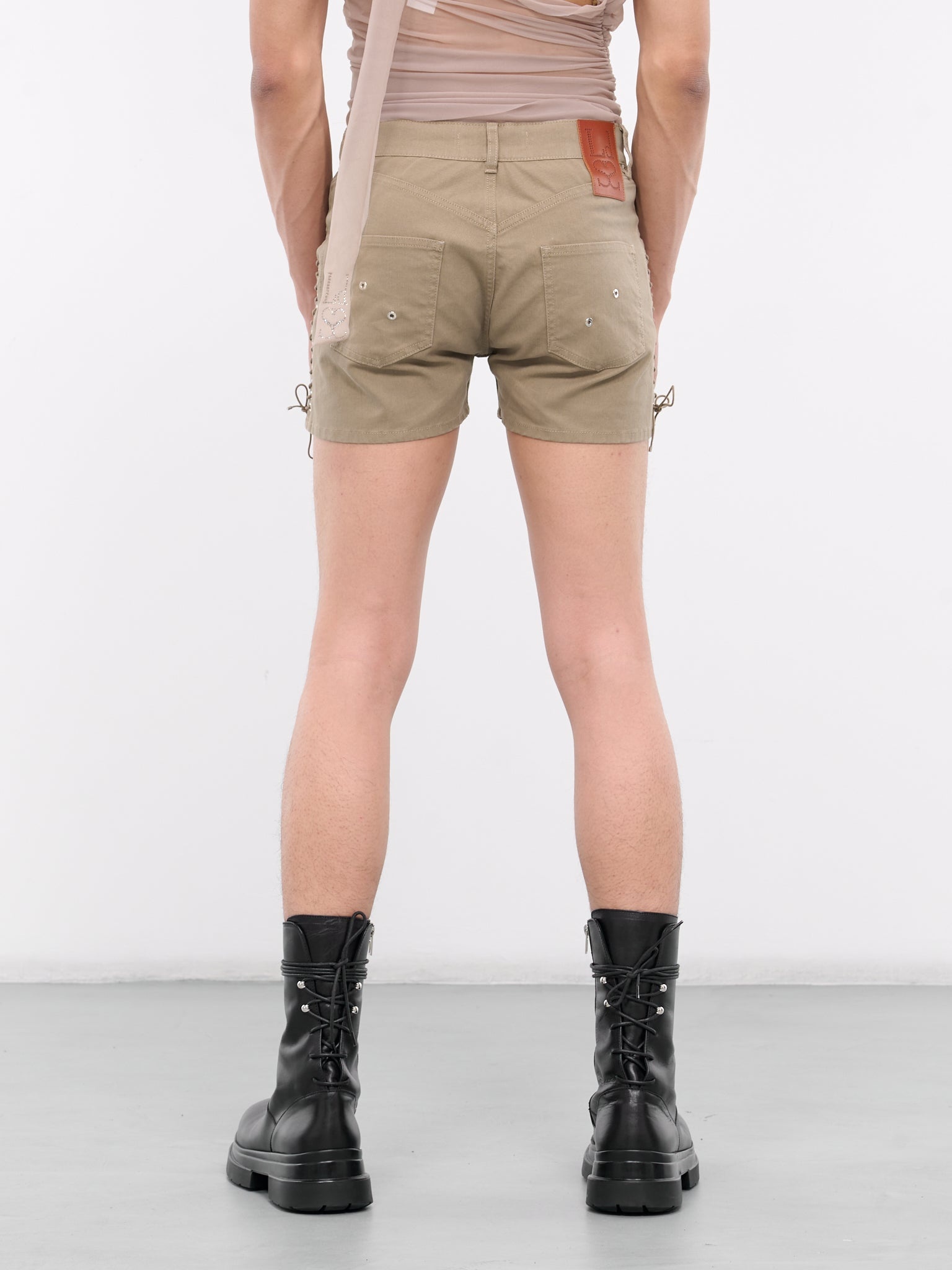 Double Laced-Up Shorts - 3