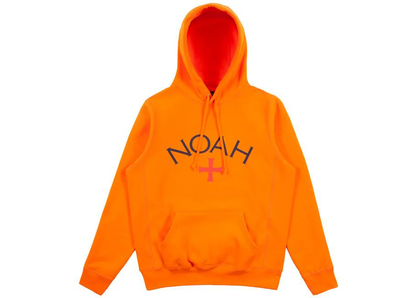 Noah Core Logo Hoodie (SS19) Orange - 1