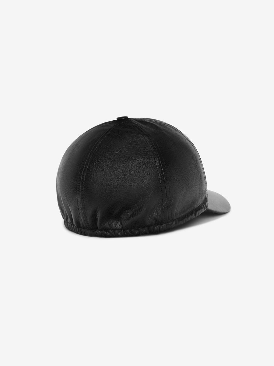 Leather Baseball Cap - 3