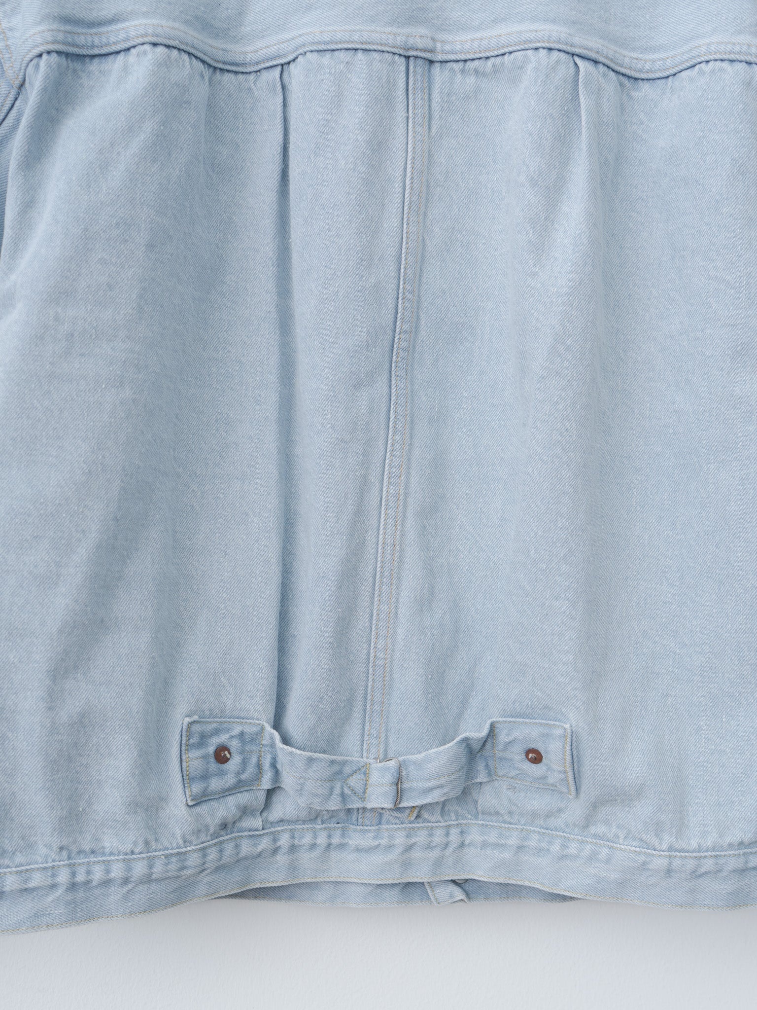 Denim Trucker 1P Jacket - Indigo Ice Wash - 8