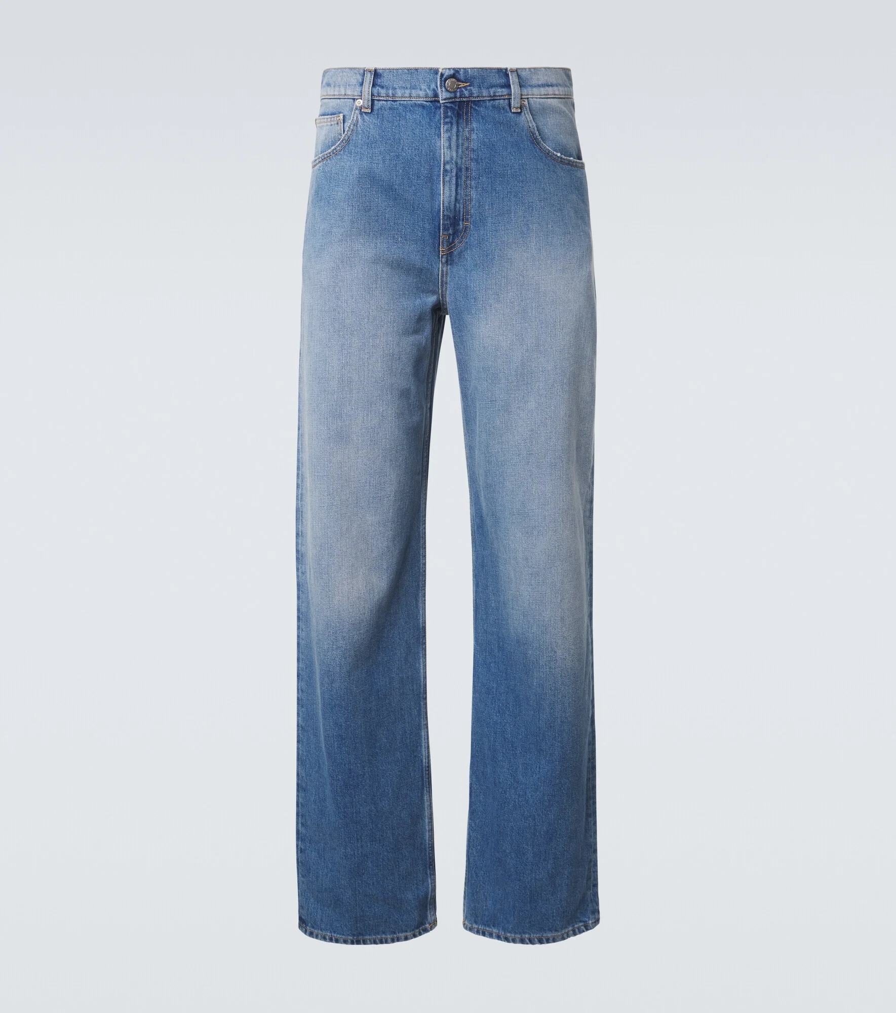 Faded straight jeans - 1