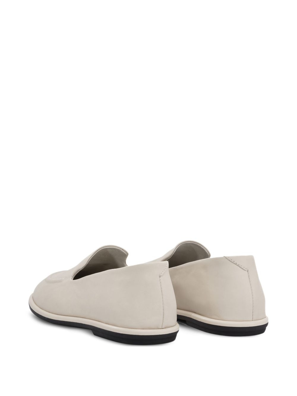 leather slip-on loafers - 4