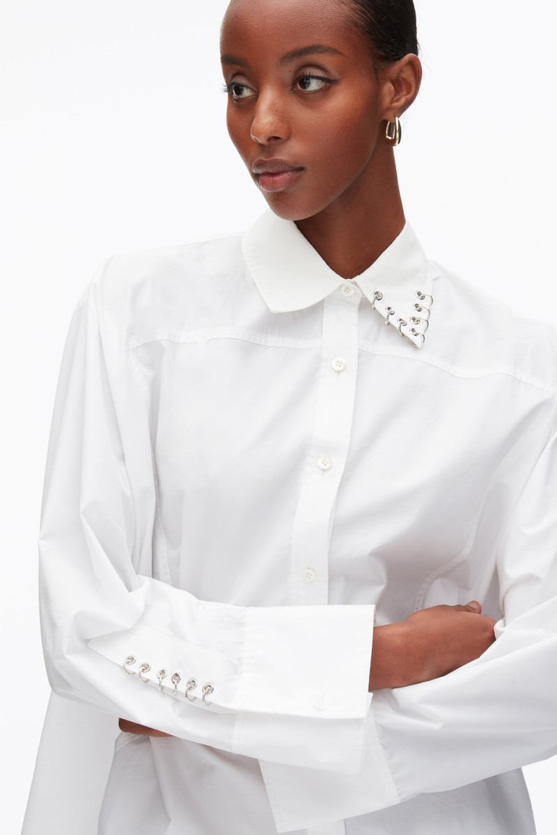 Embellished Oversize Shirt 7
