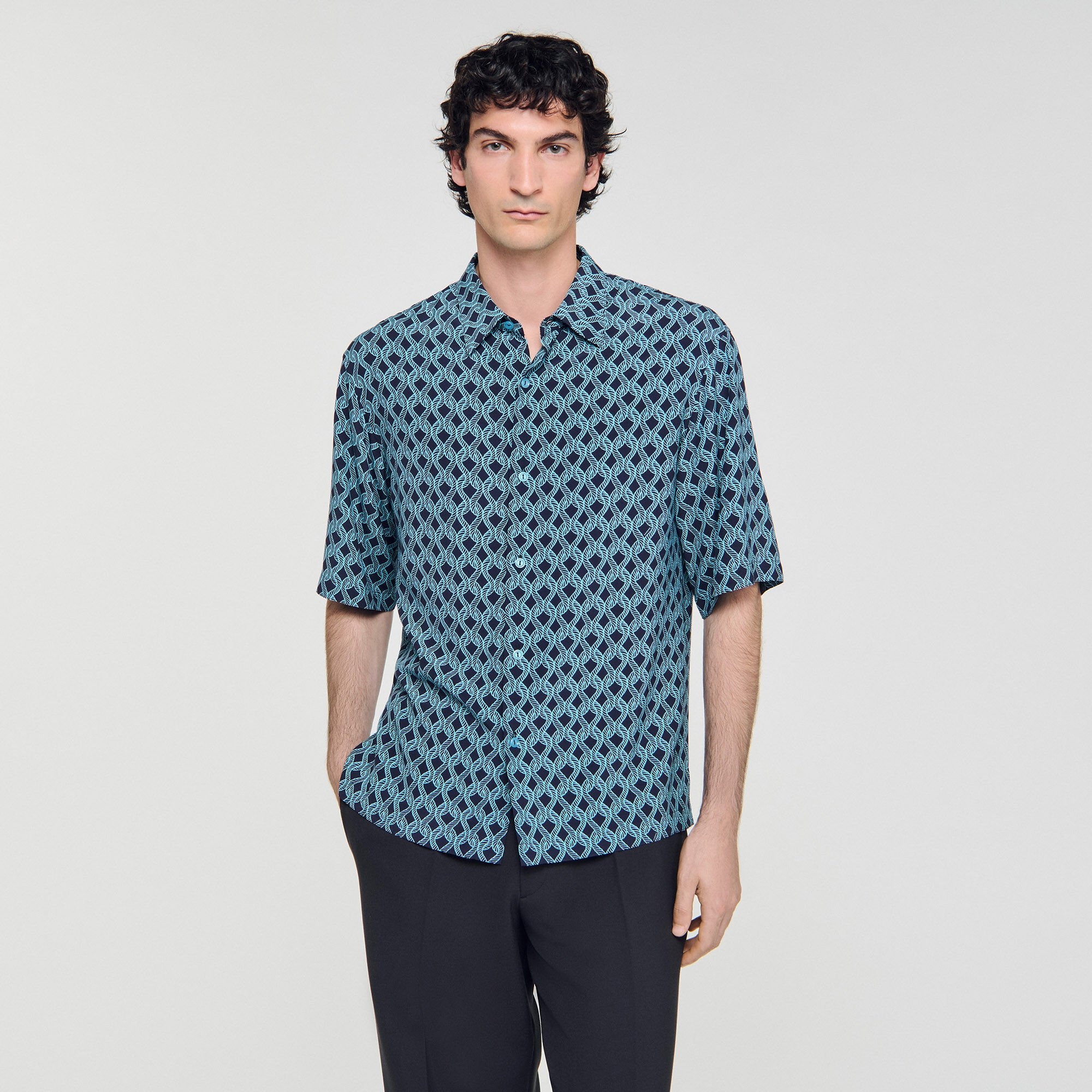 ROPE PRINT SHIRT - 4