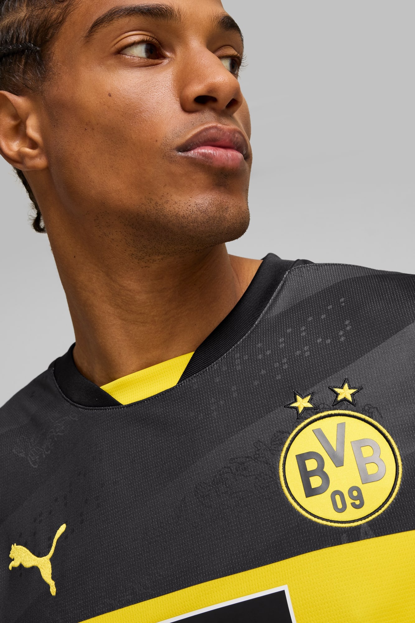 Borussia Dortmund 24/25 Men's Replica Away Soccer Jersey - 4