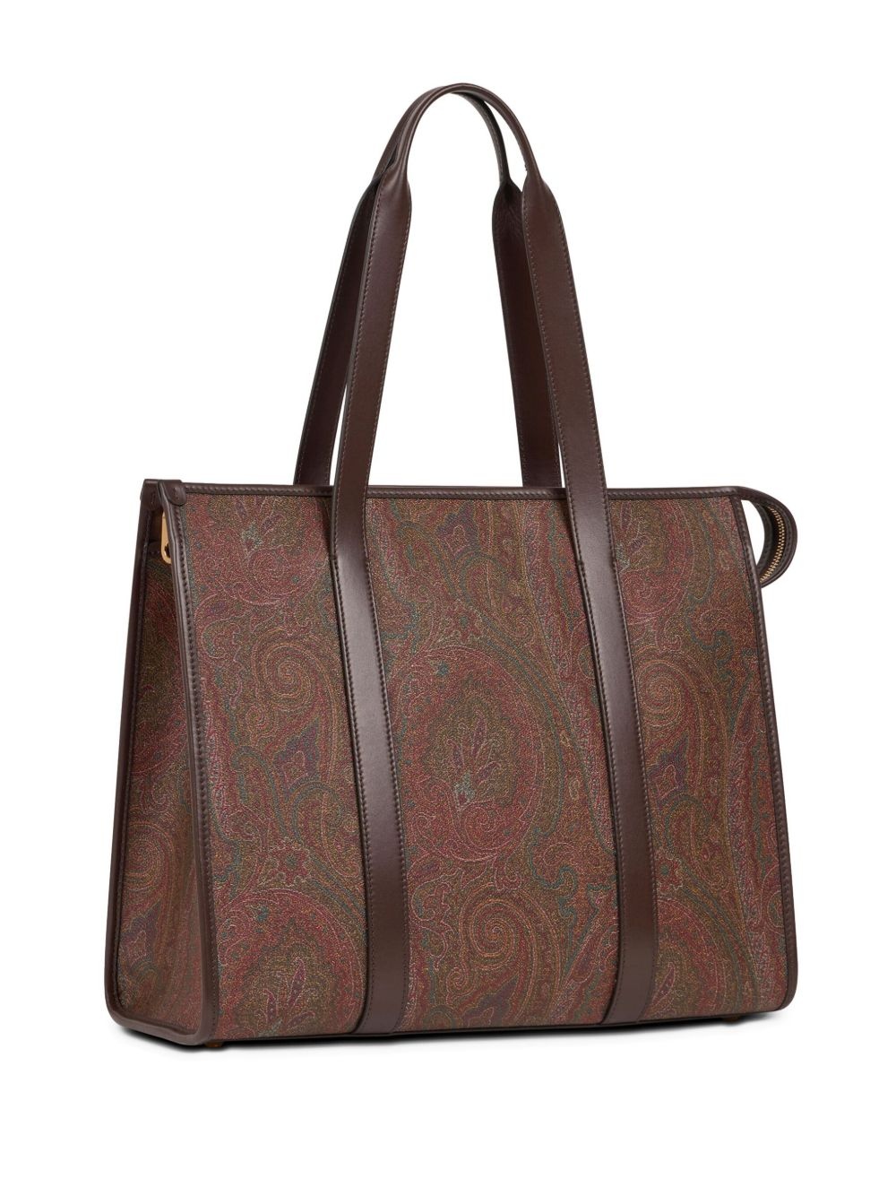 paisley-motif tote bag - 3