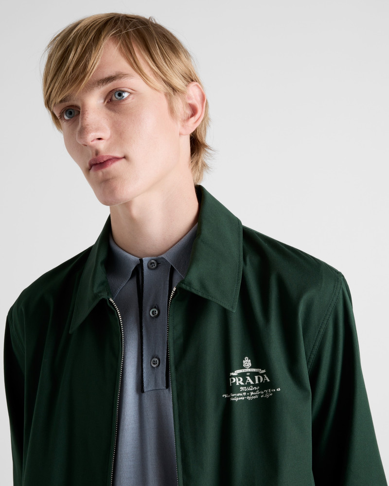 Cotton blend blouson jacket 3