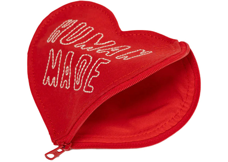 Human Made Human Made Heart Bank Pouch Red outlook