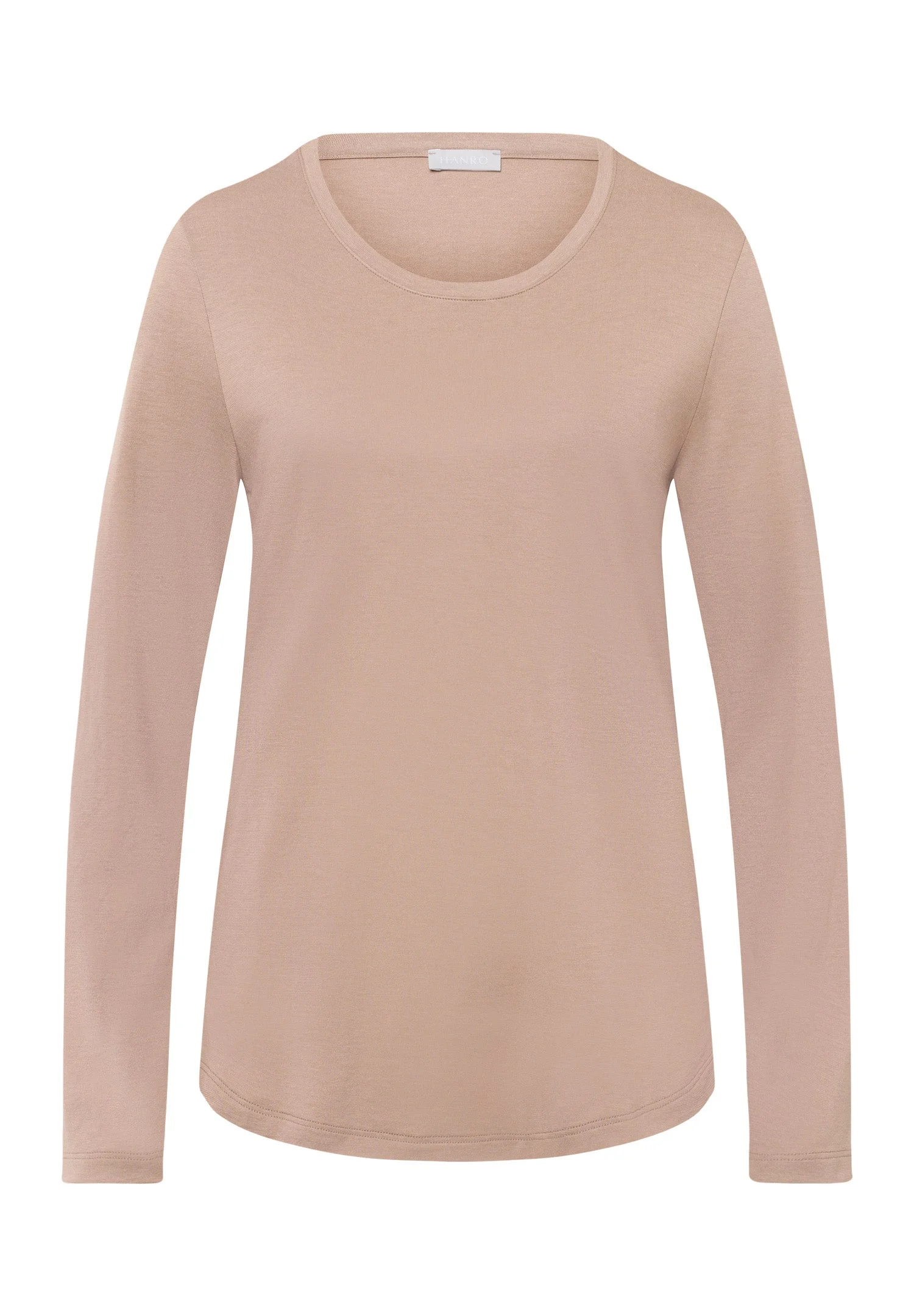 Sleep And Lounge Relaxed Round Neck Top - 1