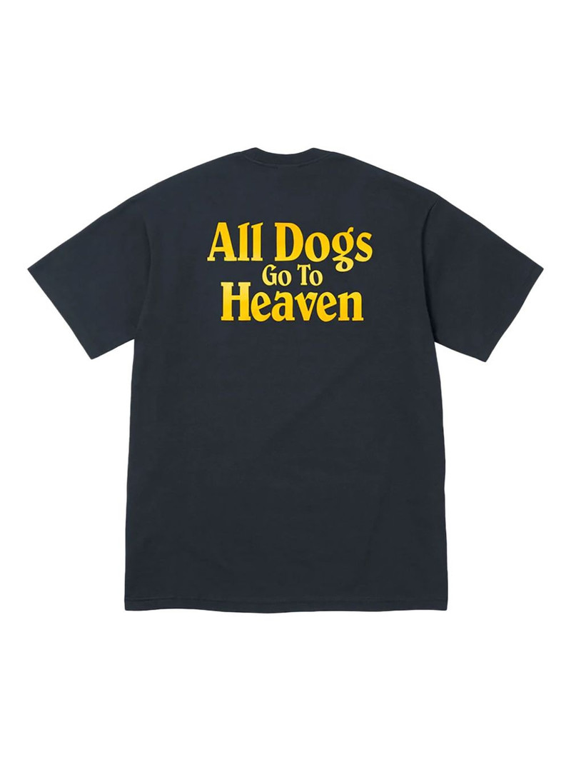 Supreme All Dogs Go To Heaven graphic T-shirt outlook