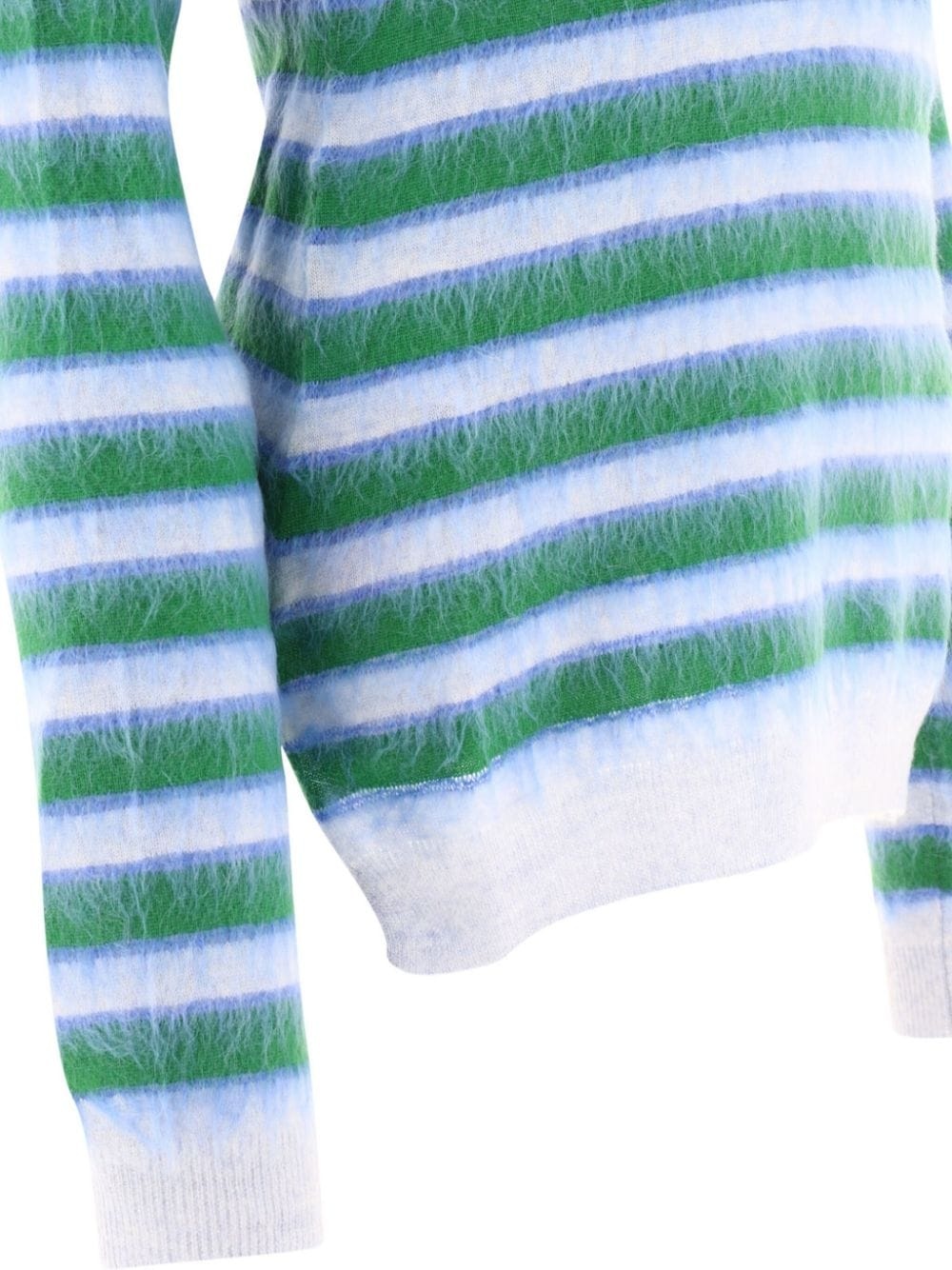 striped wool sweatshirt - 4