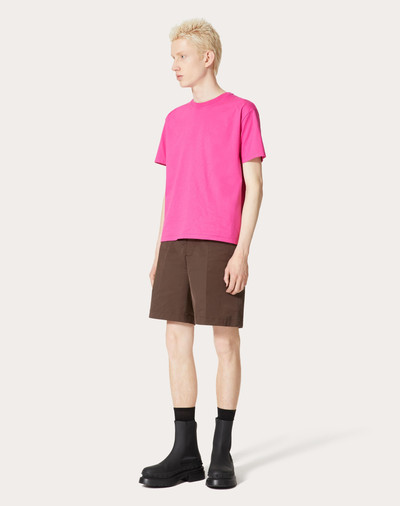 Valentino COTTON T-SHIRT WITH STUD outlook