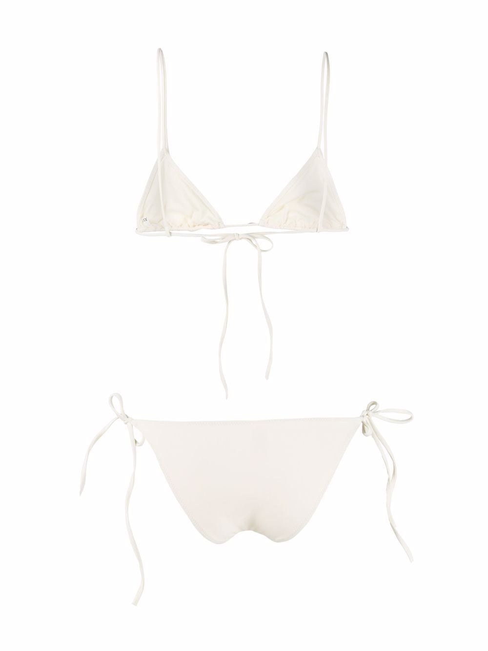 self-tie mid-rise bikini - 2