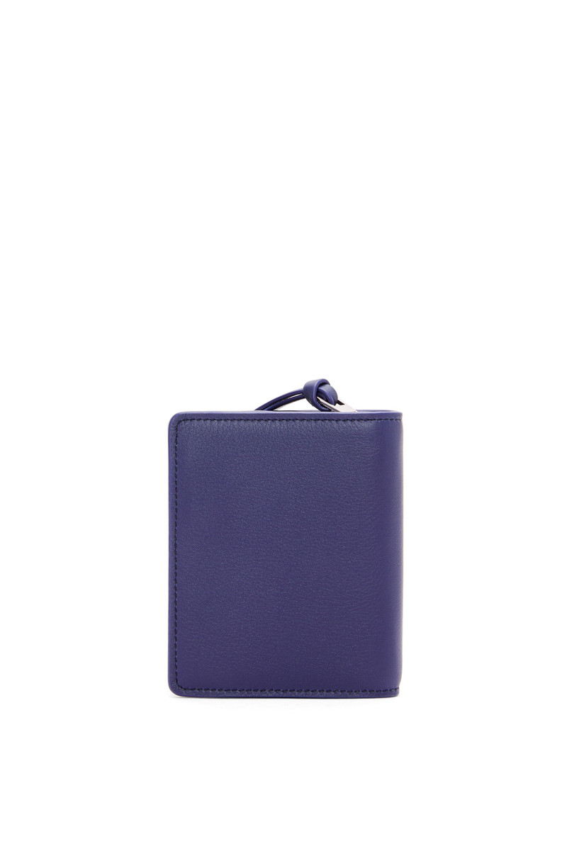 Calcifer compact zip wallet in classic calfskin 4