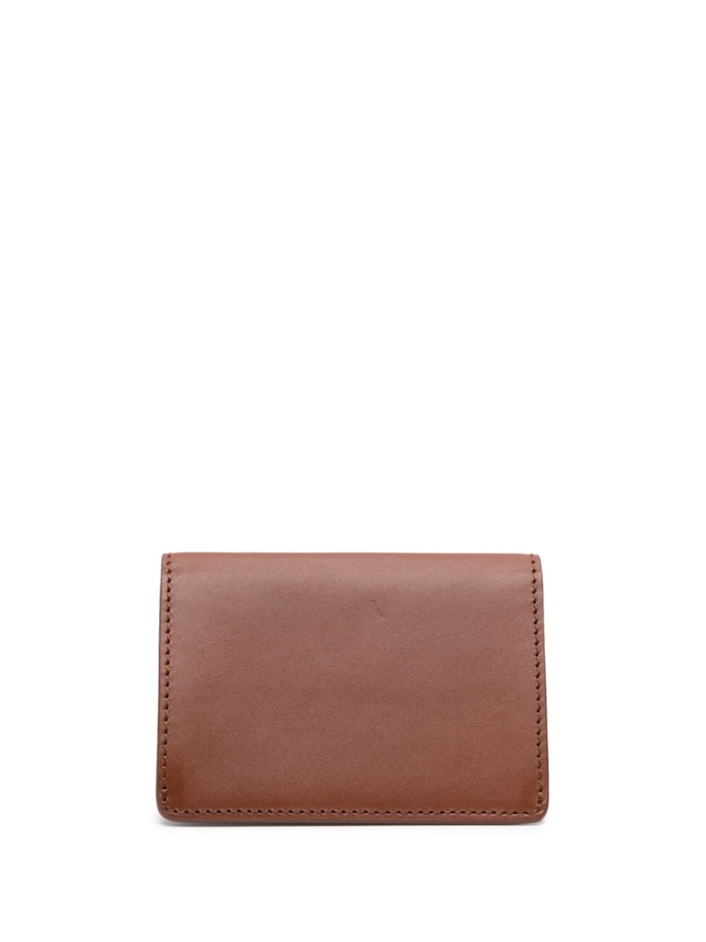 logo-lettering foldover wallet - 2