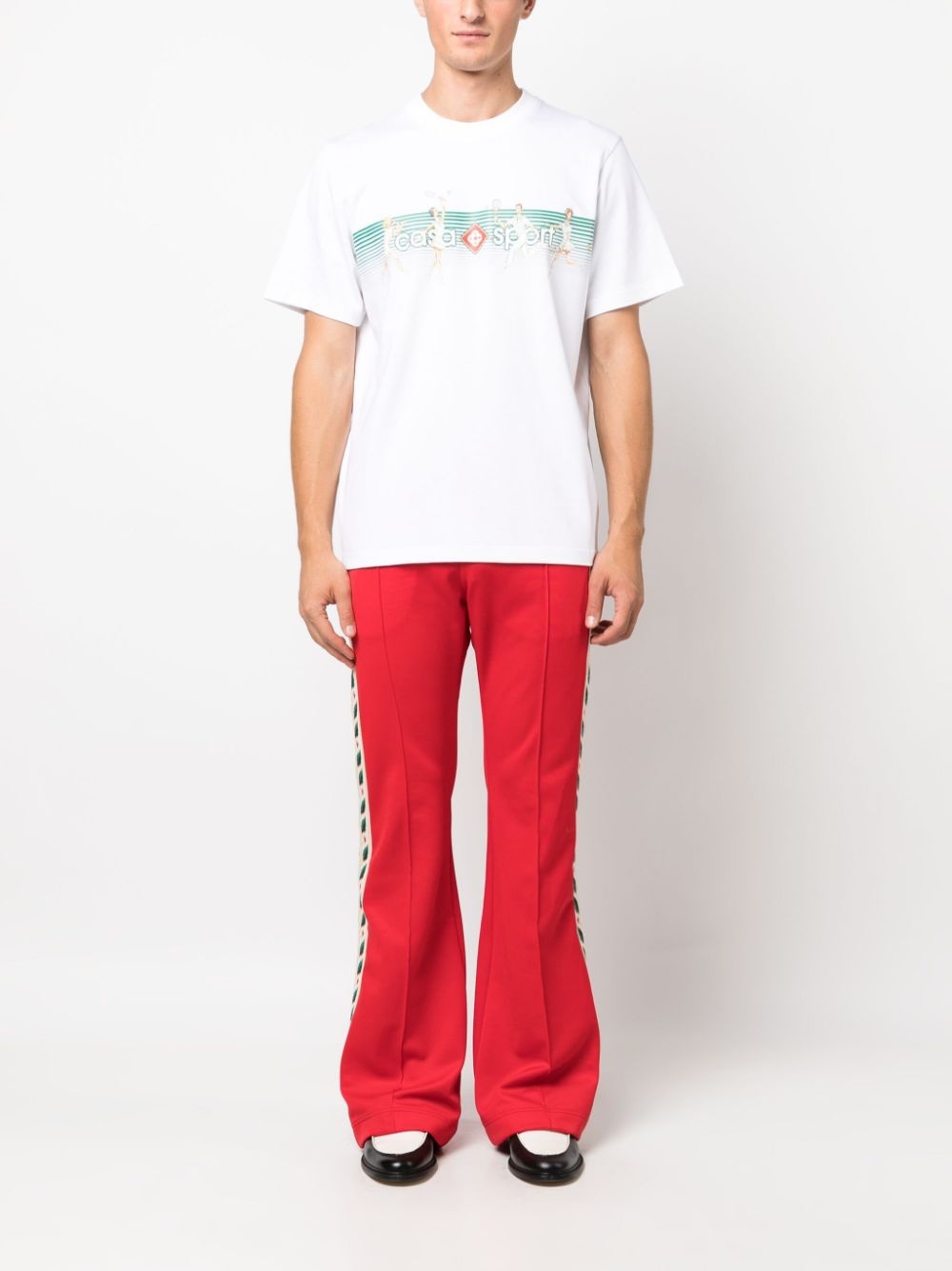 logo-print organic-cotton T-shirt - 2