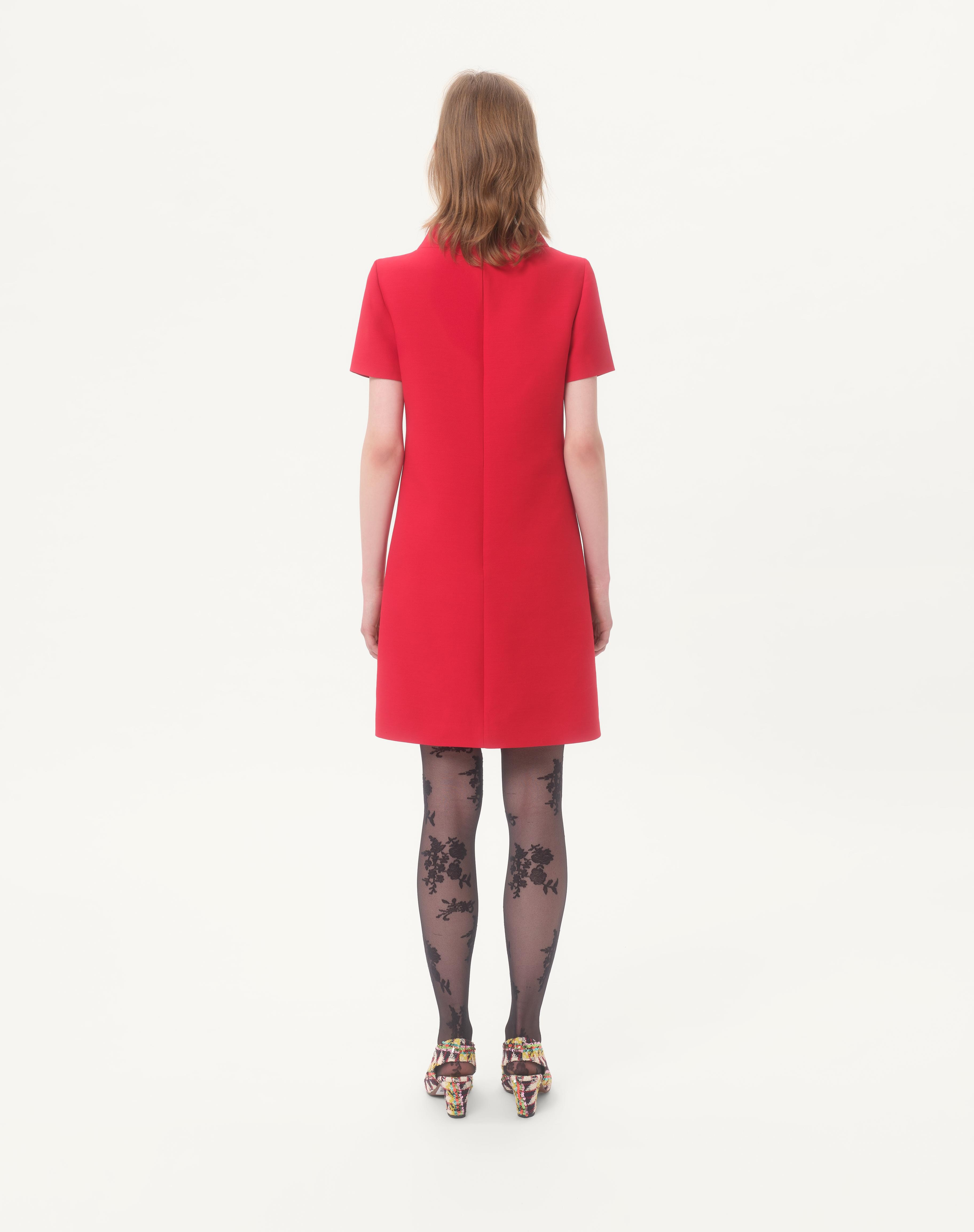 CREPE COUTURE SHORT DRESS - 7