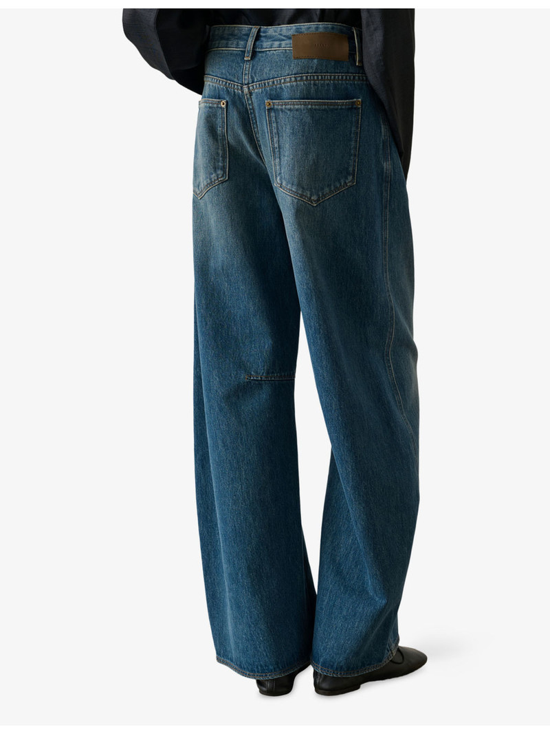 Gaspard Balloon-Leg High-Rise Jeans 4