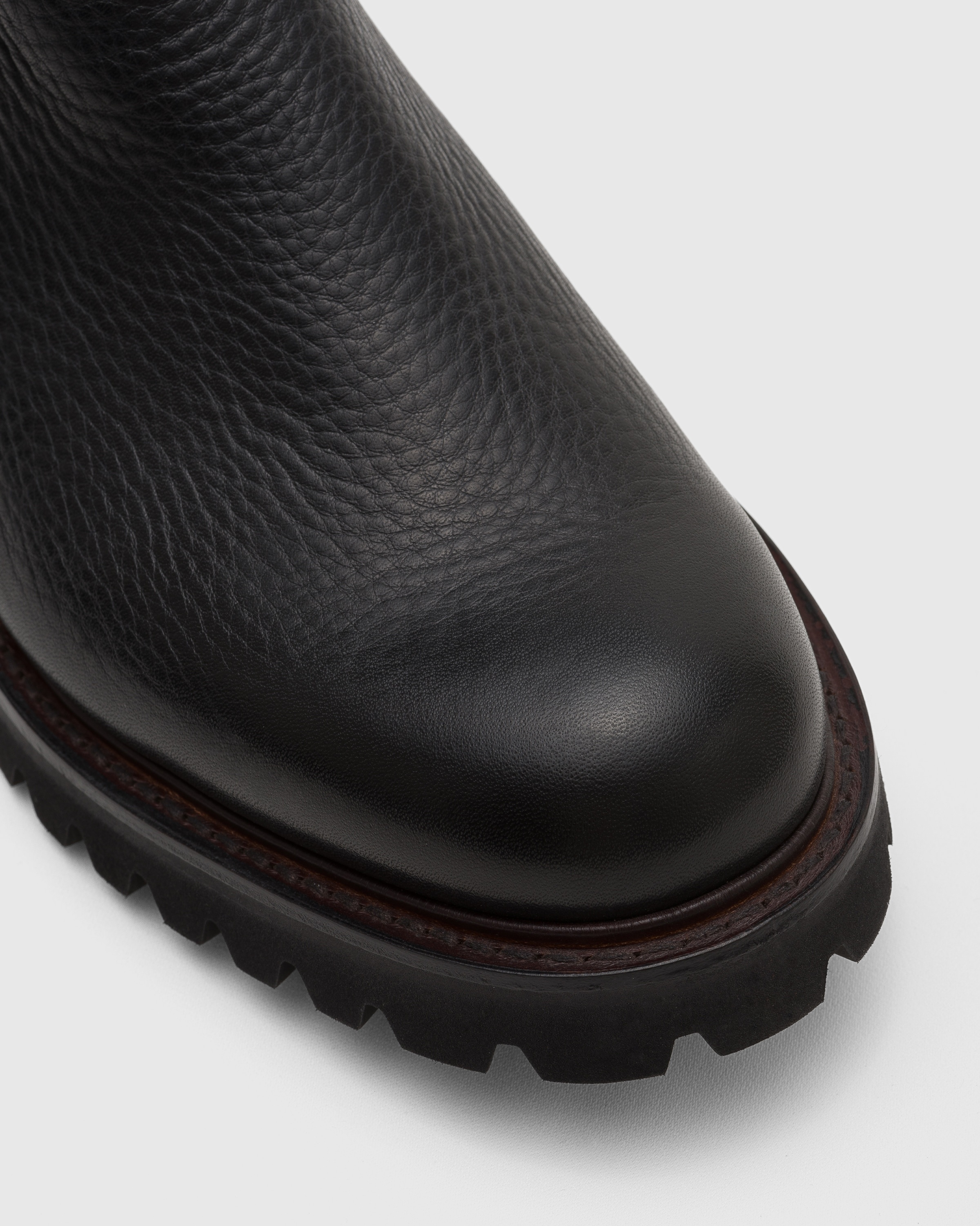 Soft Grain Leather Chelsea Boot - 3
