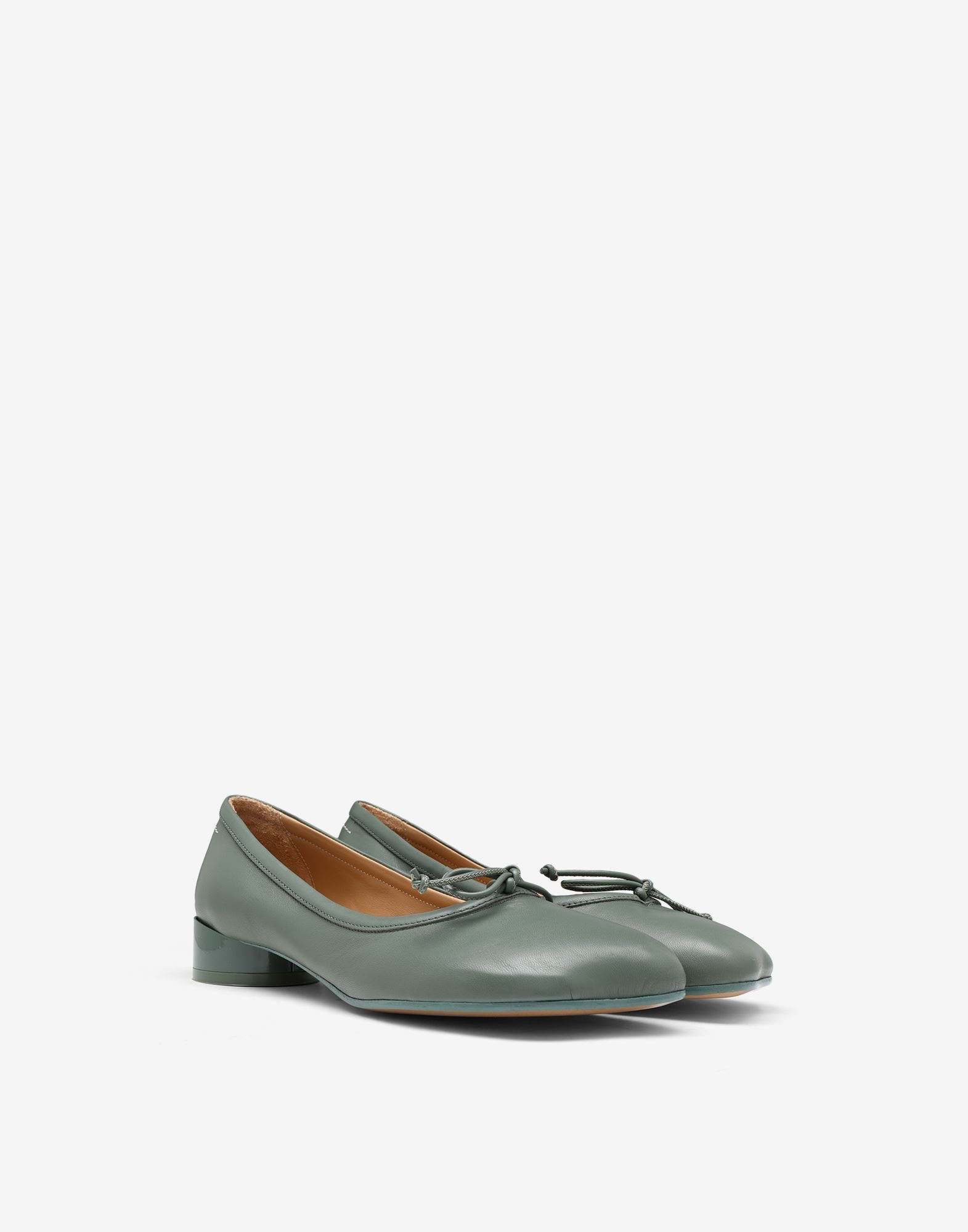 6 logo heel ballerina shoes - 2