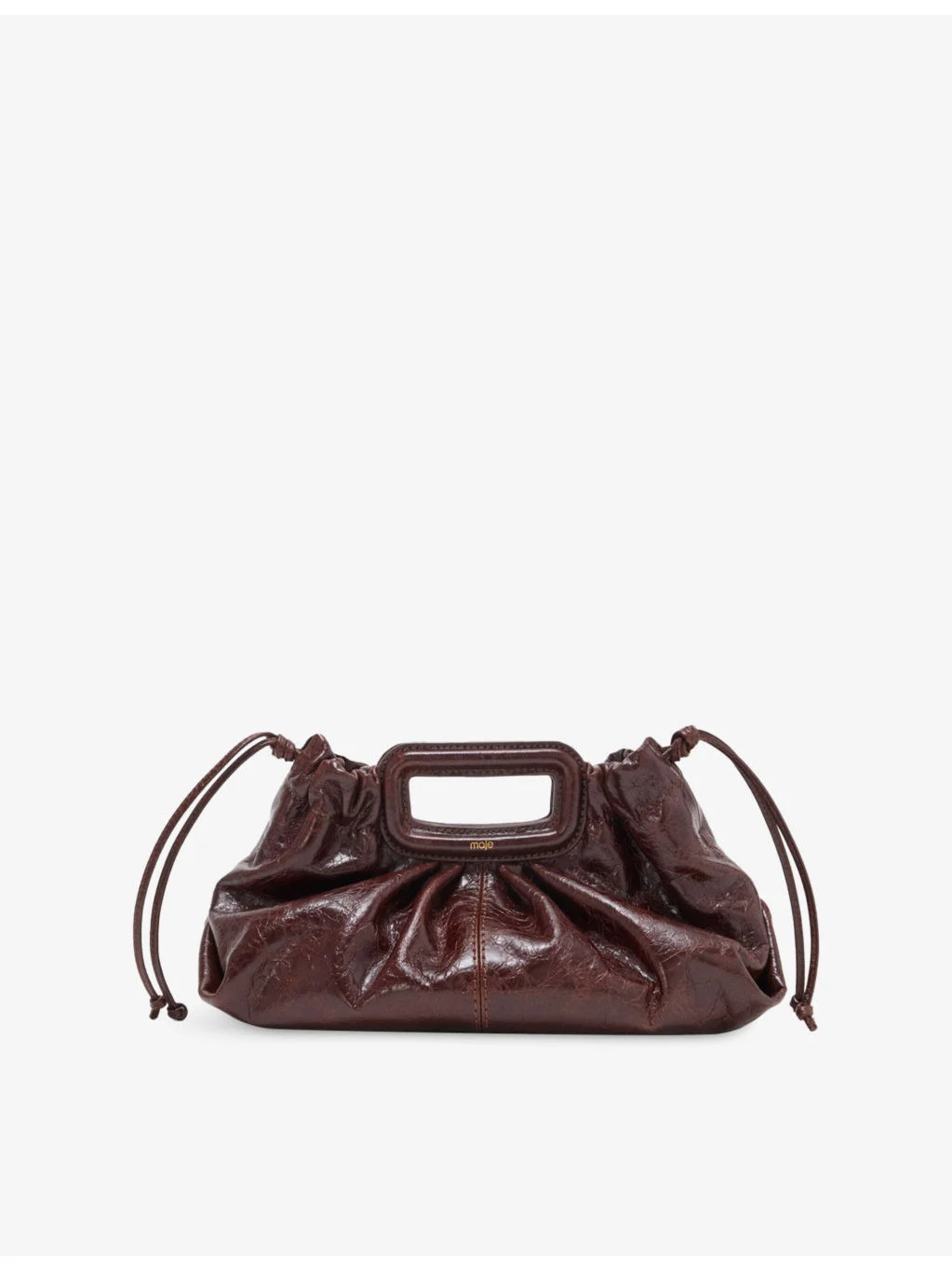 Milpli Crackled Leather Shoulder Bag - 1