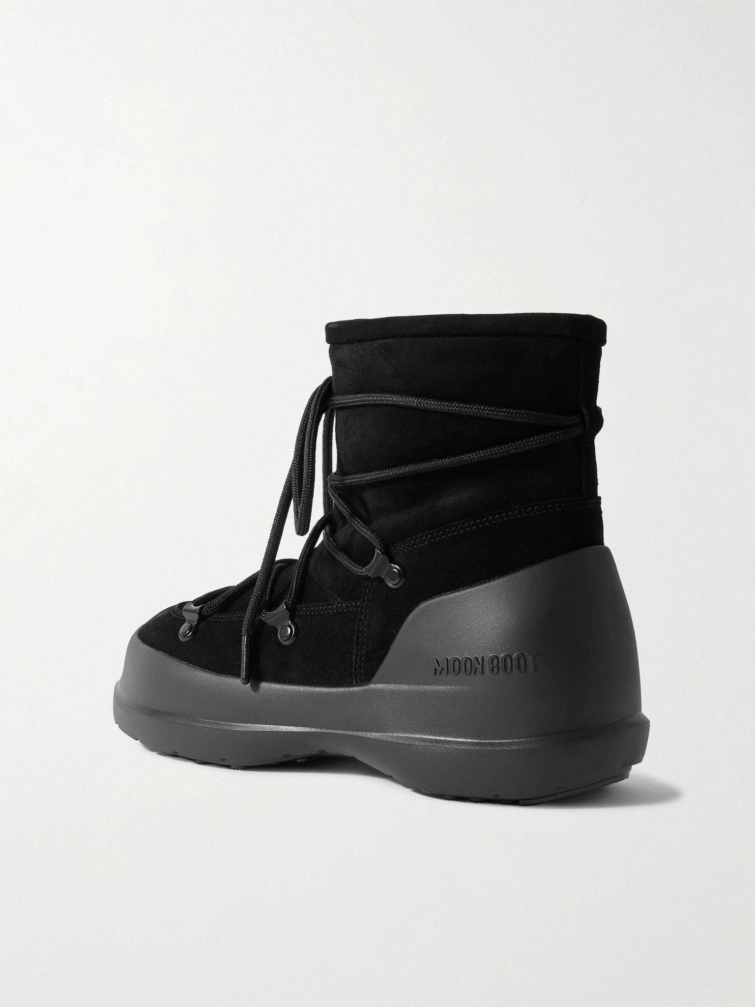 Luna suede snow boots Black - 3