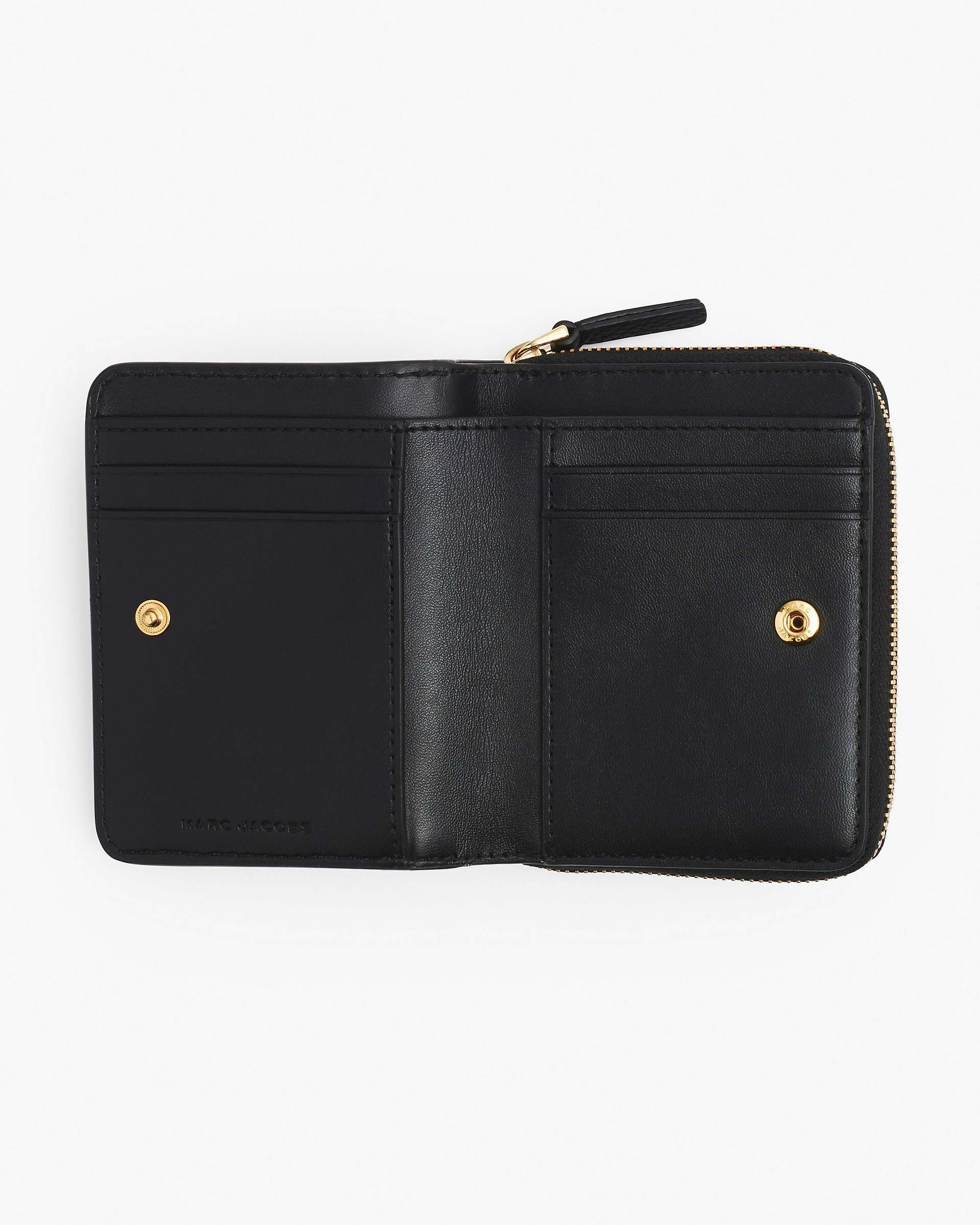 THE LEATHER MINI COMPACT WALLET - 2