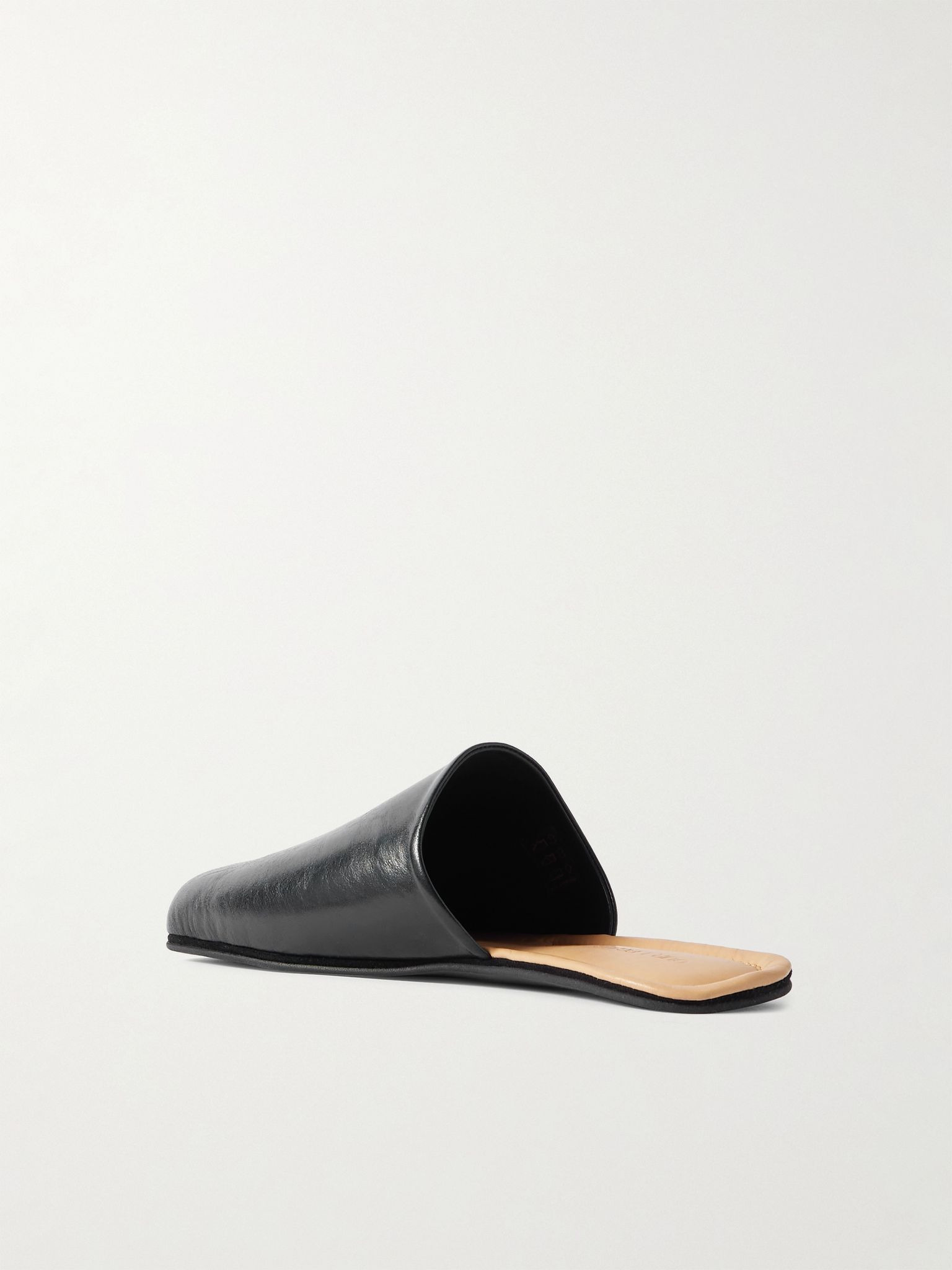 Cigarr Leather Mules Black - 3