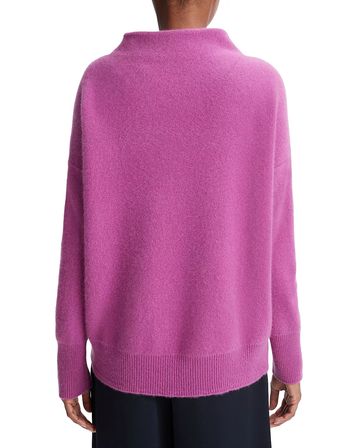 Boiled Cashmere Funnel Neck Sweater - 2