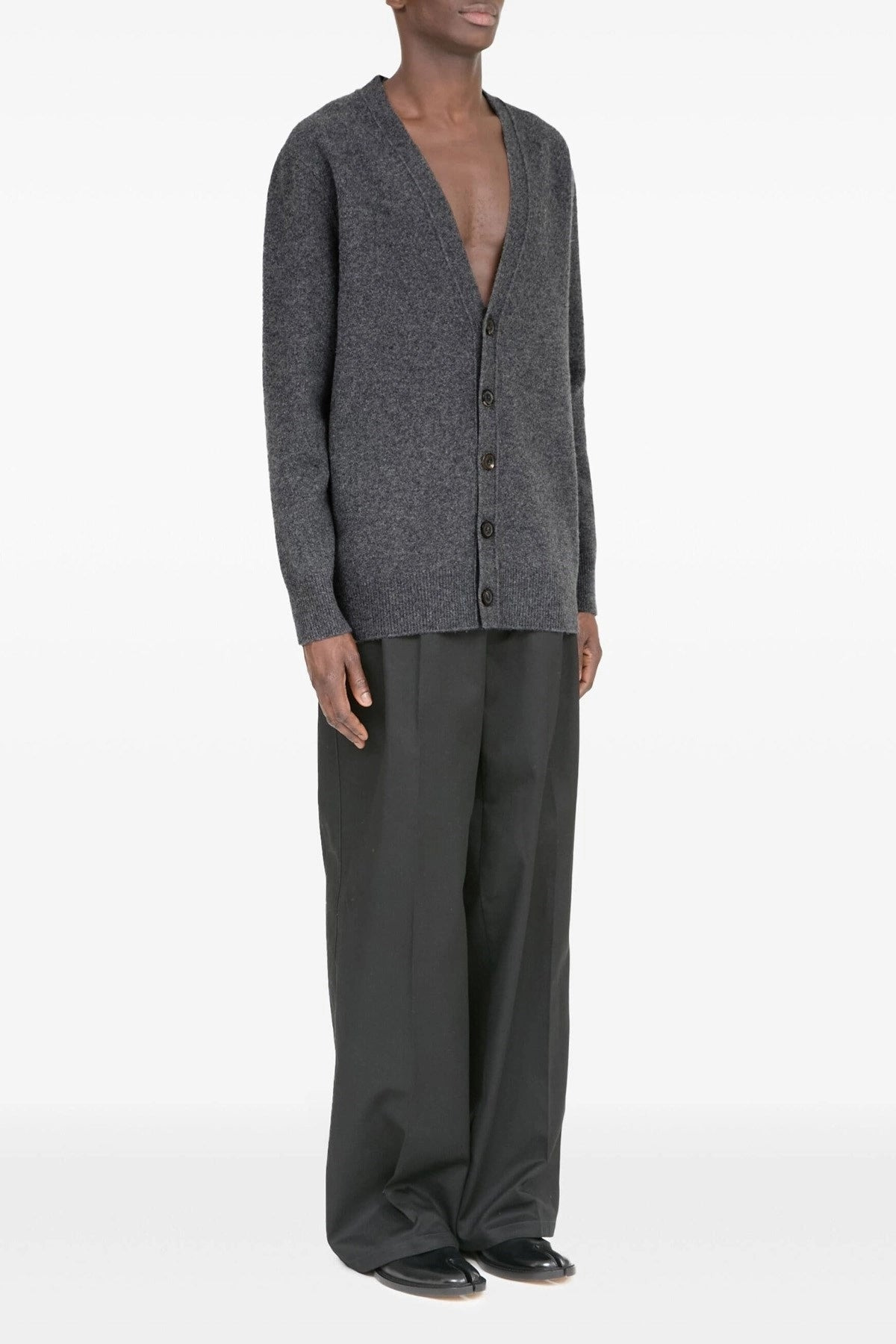 Maison Margiela Men Wool Cardigan - 2