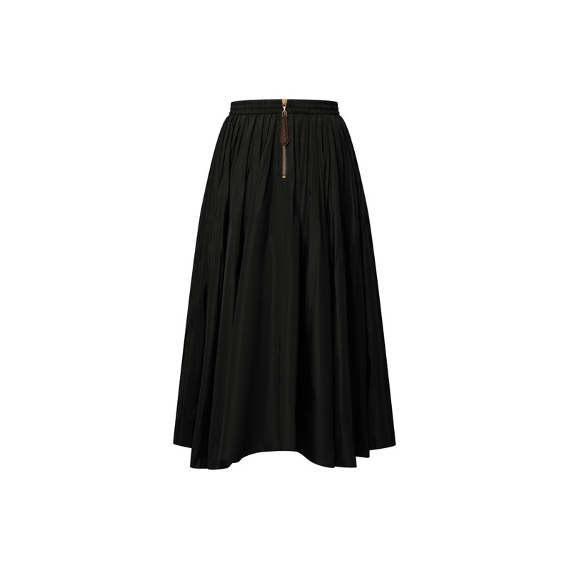 Drawstring Plissé Skirt 3