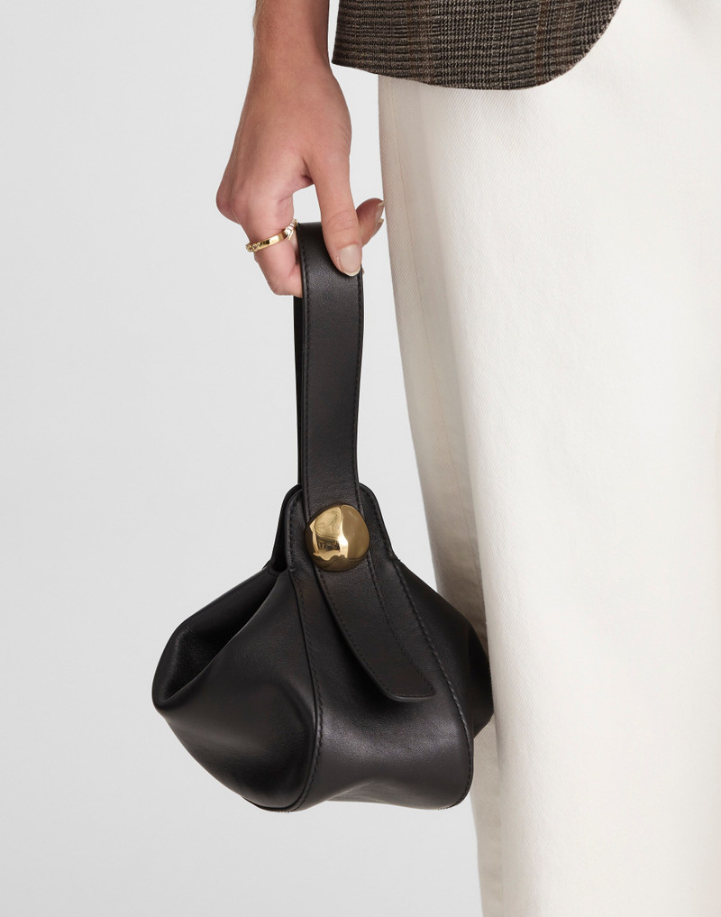 The Sculpted Metal Wristlet Bag 4