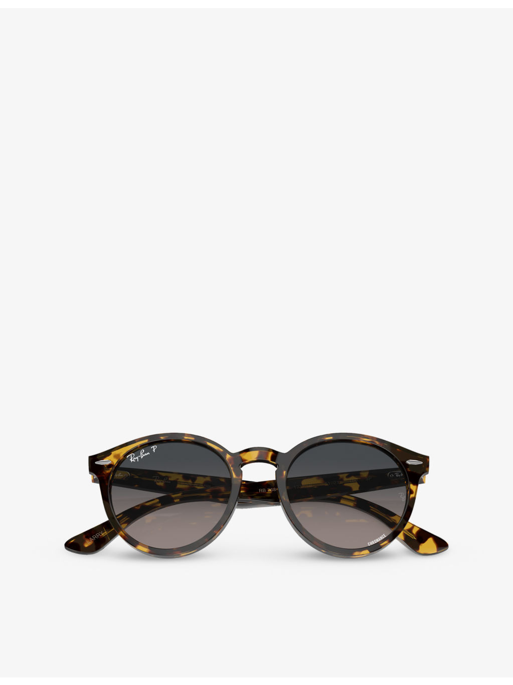 RB7680S Larry round-frame tortoiseshell acetate sunglasses - 5