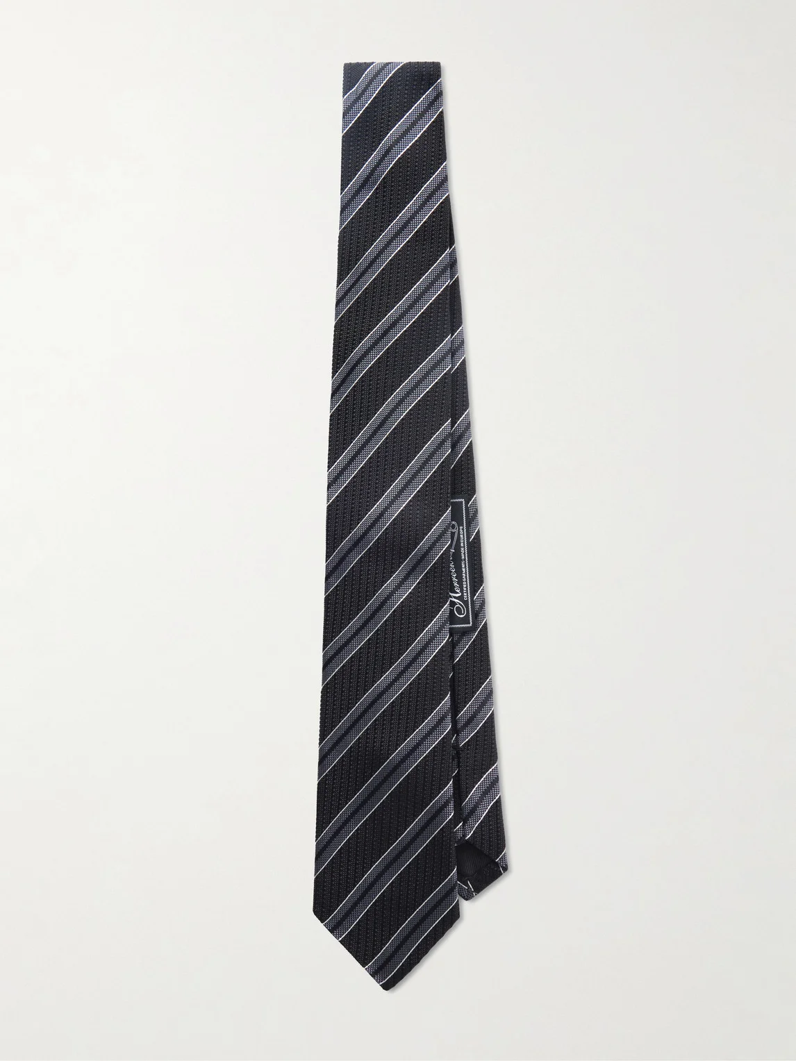 Banquet 7cm Striped Silk-Jacquard Tie - 1