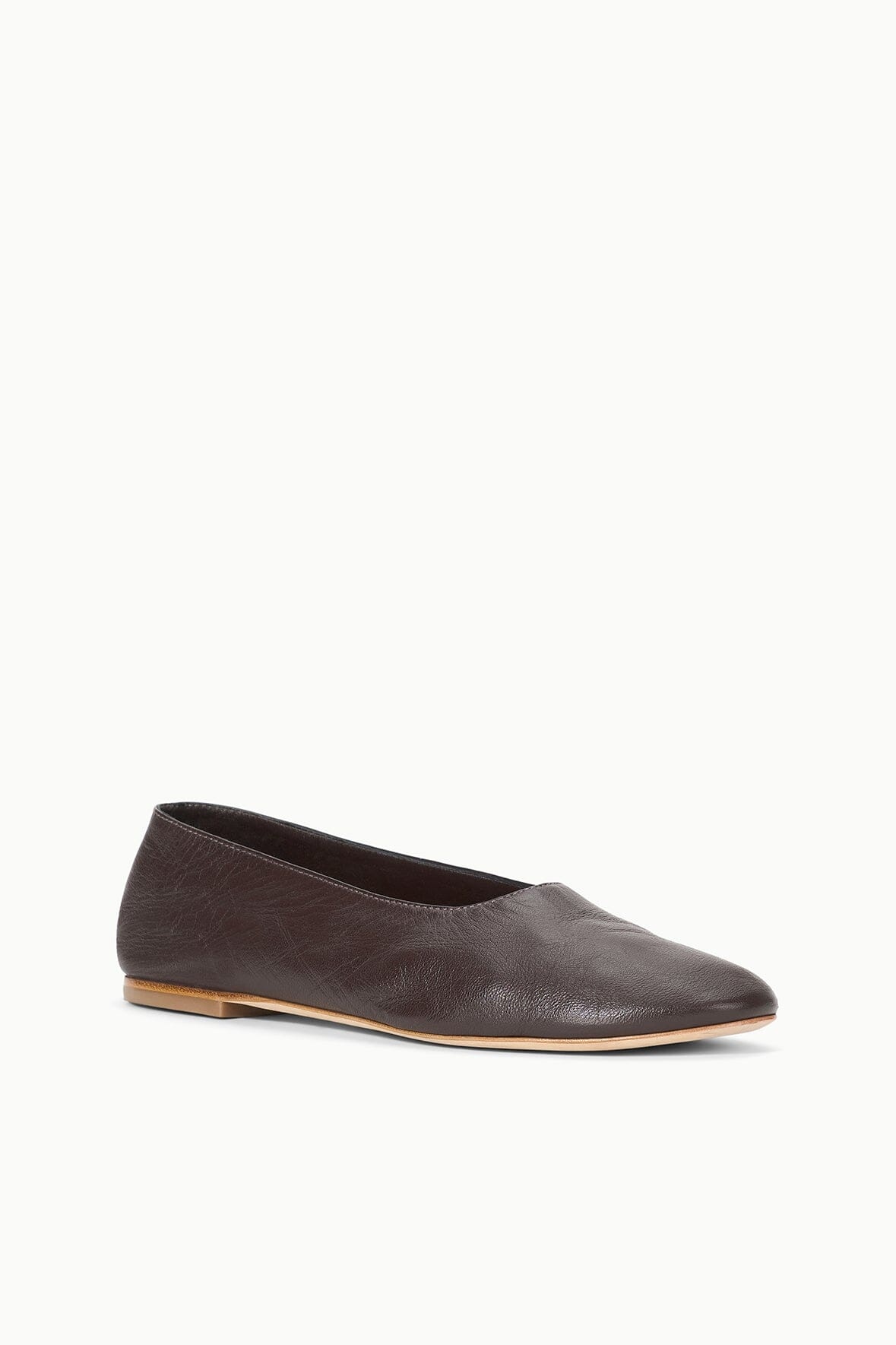 STAUD ALBA BALLET FLAT ESPRESSO - 3