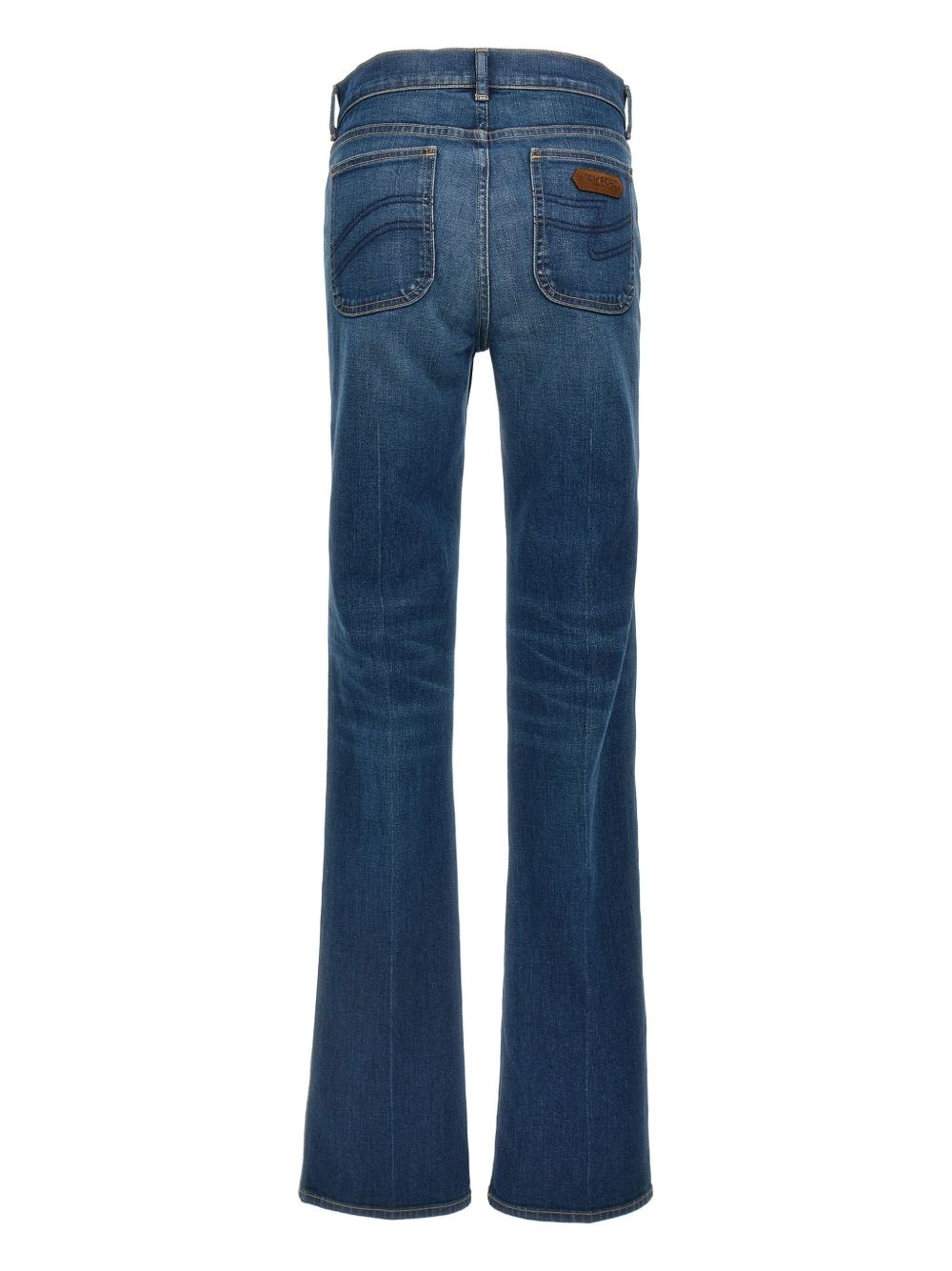 logo-patch jeans - 2