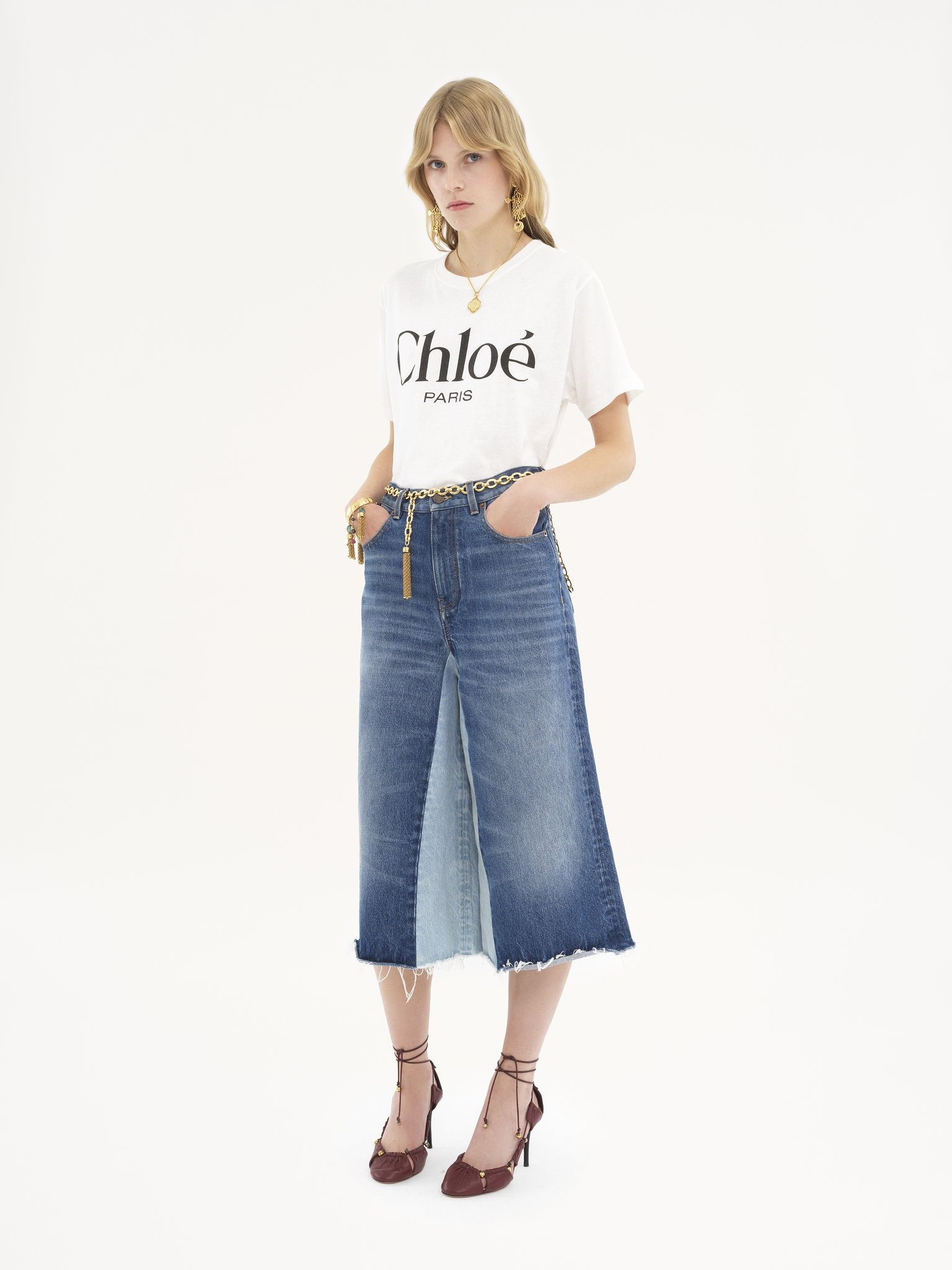 OVERSIZED LOGO T-SHIRT IN COTTON JERSEY - 3