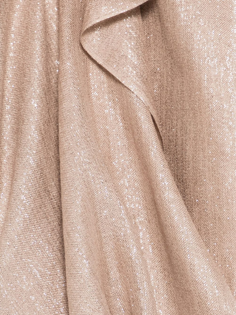 Brunello Cucinelli fringed scarf outlook